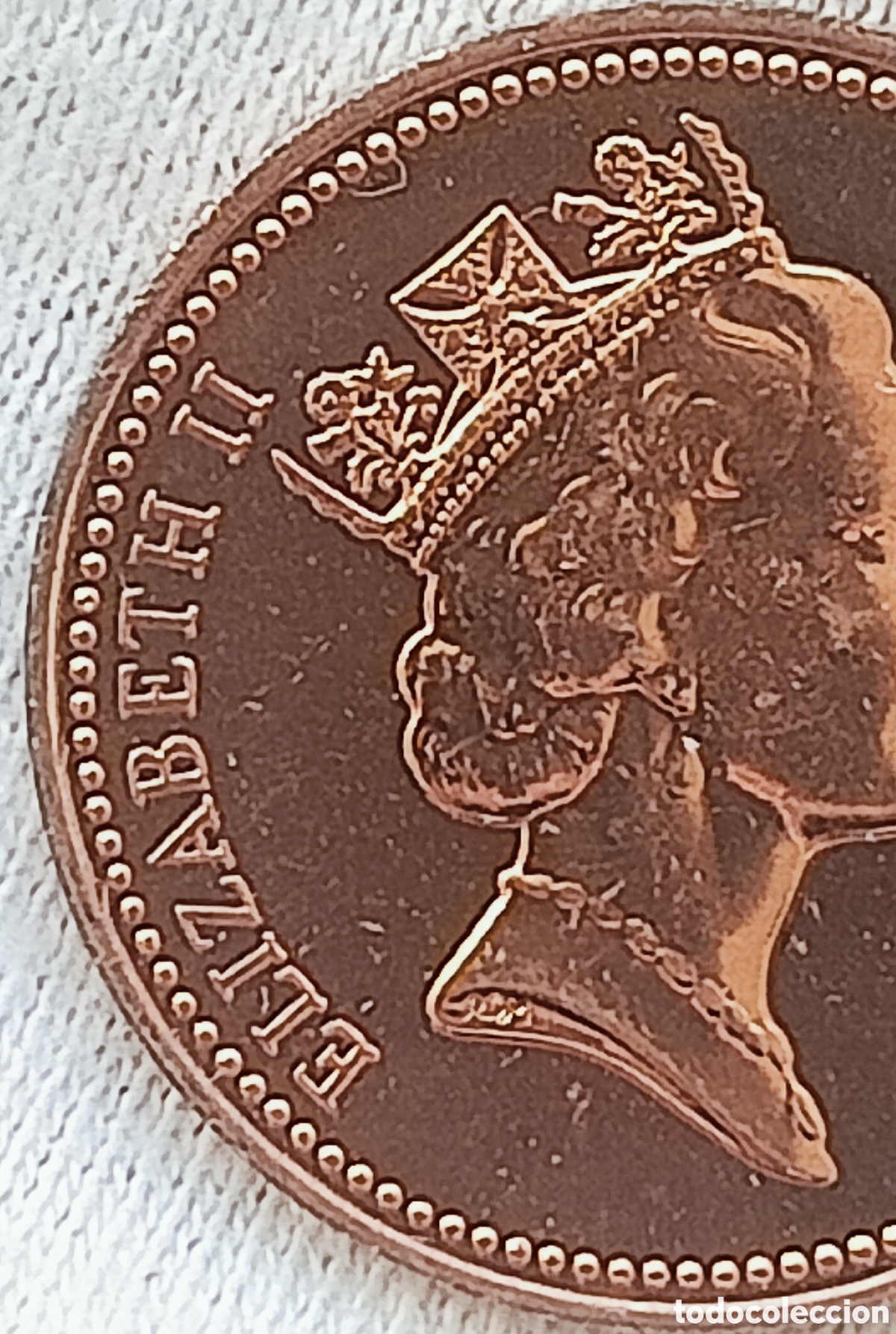 Monedas con errores: Moneda de 1 Penny 1987(Rareza) &Uacute;NICA - Foto 6