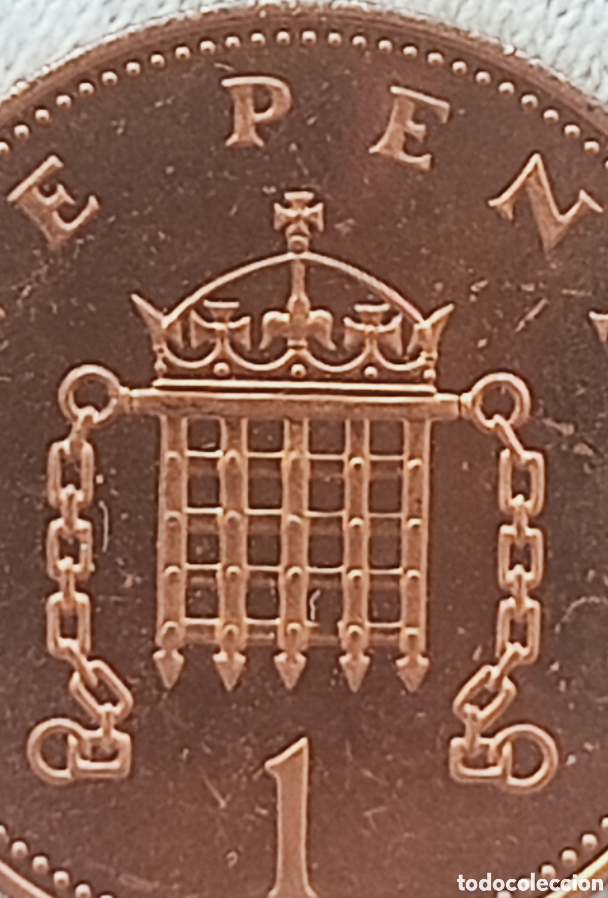 Monedas con errores: Moneda de 1 Penny 1987(Rareza) &Uacute;NICA - Foto 12