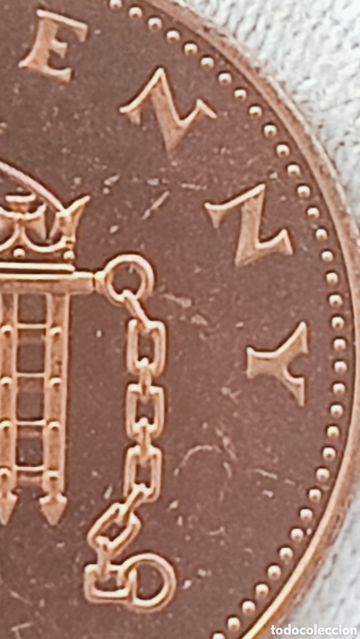 Monedas con errores: Moneda de 1 Penny 1987(Rareza) &Uacute;NICA - Foto 14