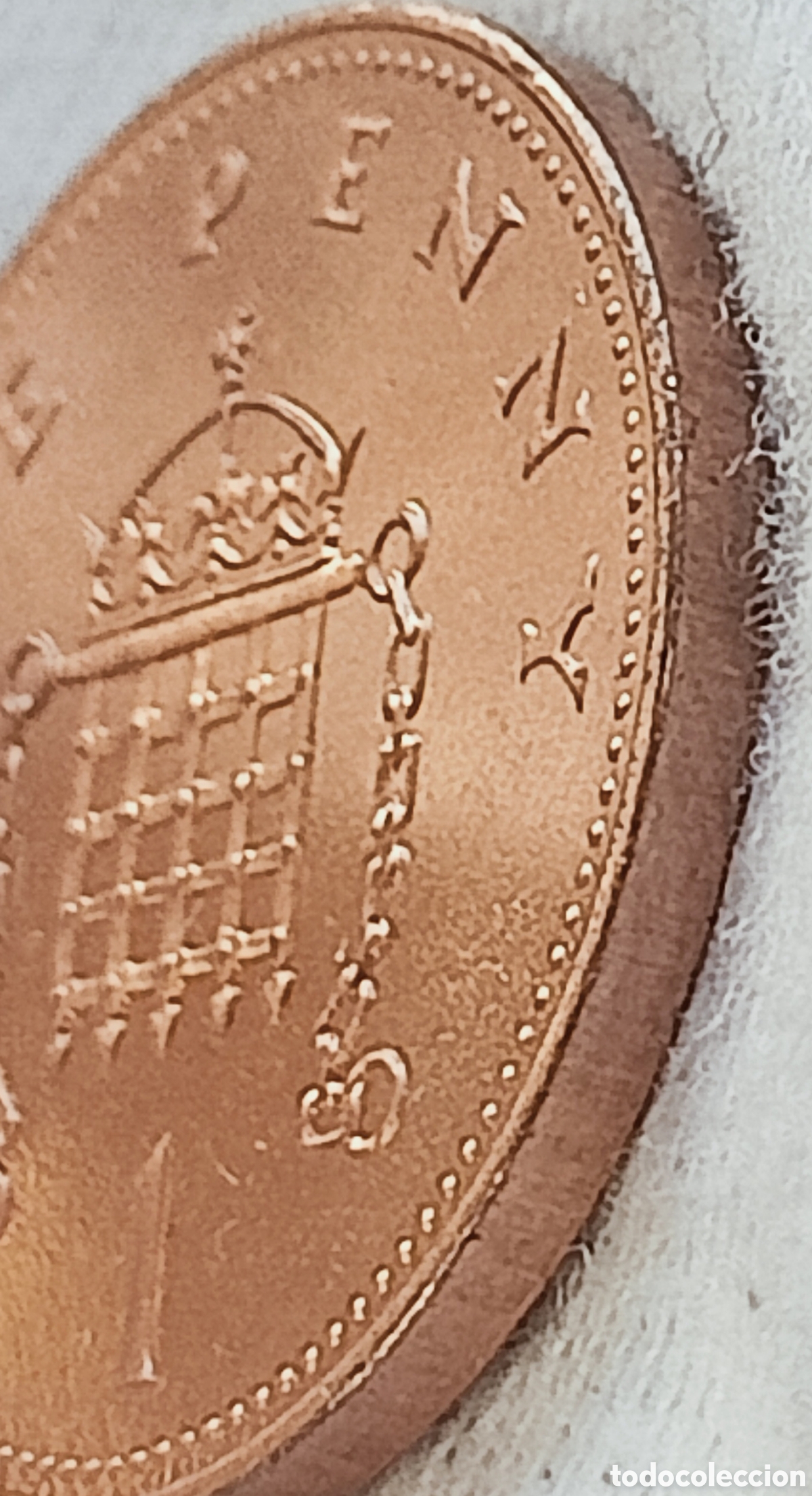 Monedas con errores: Moneda de 1 Penny 1987(Rareza) &Uacute;NICA - Foto 17