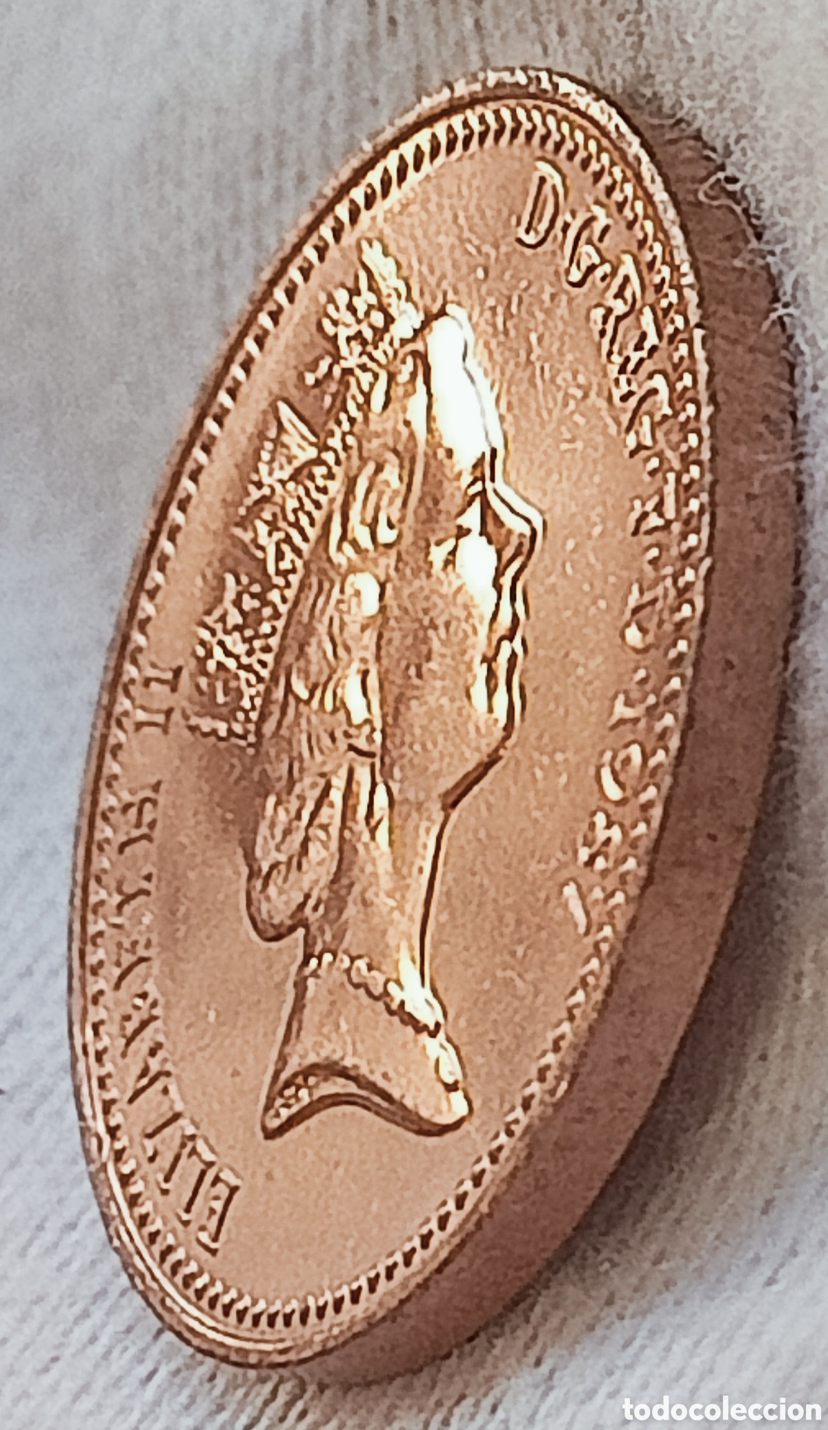 Monedas con errores: Moneda de 1 Penny 1987(Rareza) &Uacute;NICA - Foto 18
