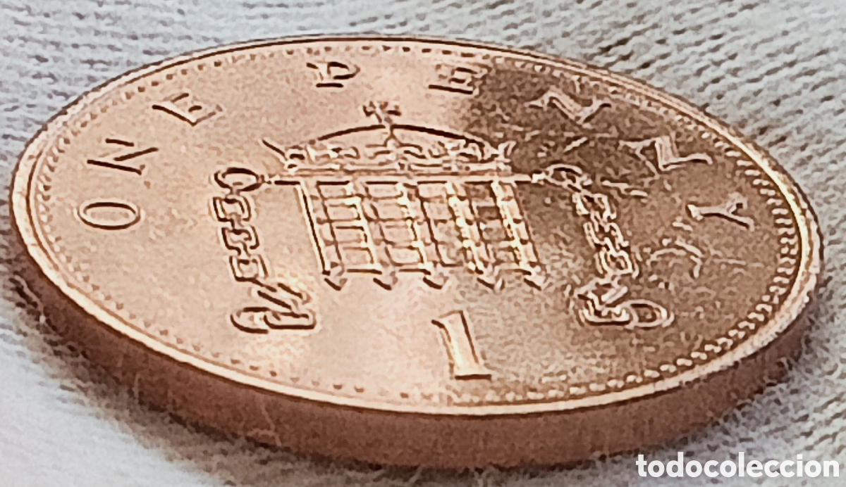 Monedas con errores: Moneda de 1 Penny 1987(Rareza) &Uacute;NICA - Foto 25