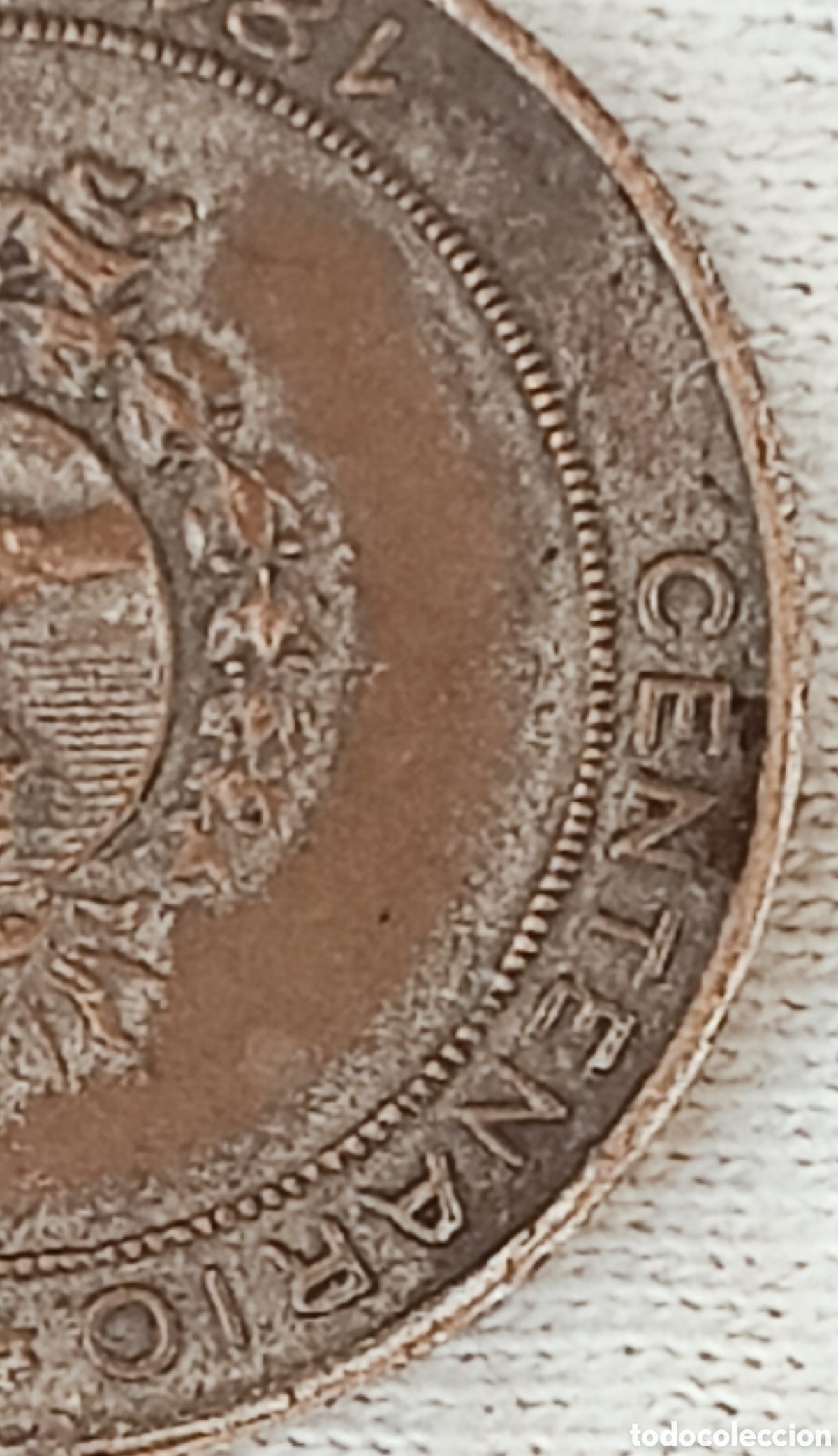 Monedas con errores: Moneda Medalla conme. (1810-1910) Var&iacute;ante - Foto 7