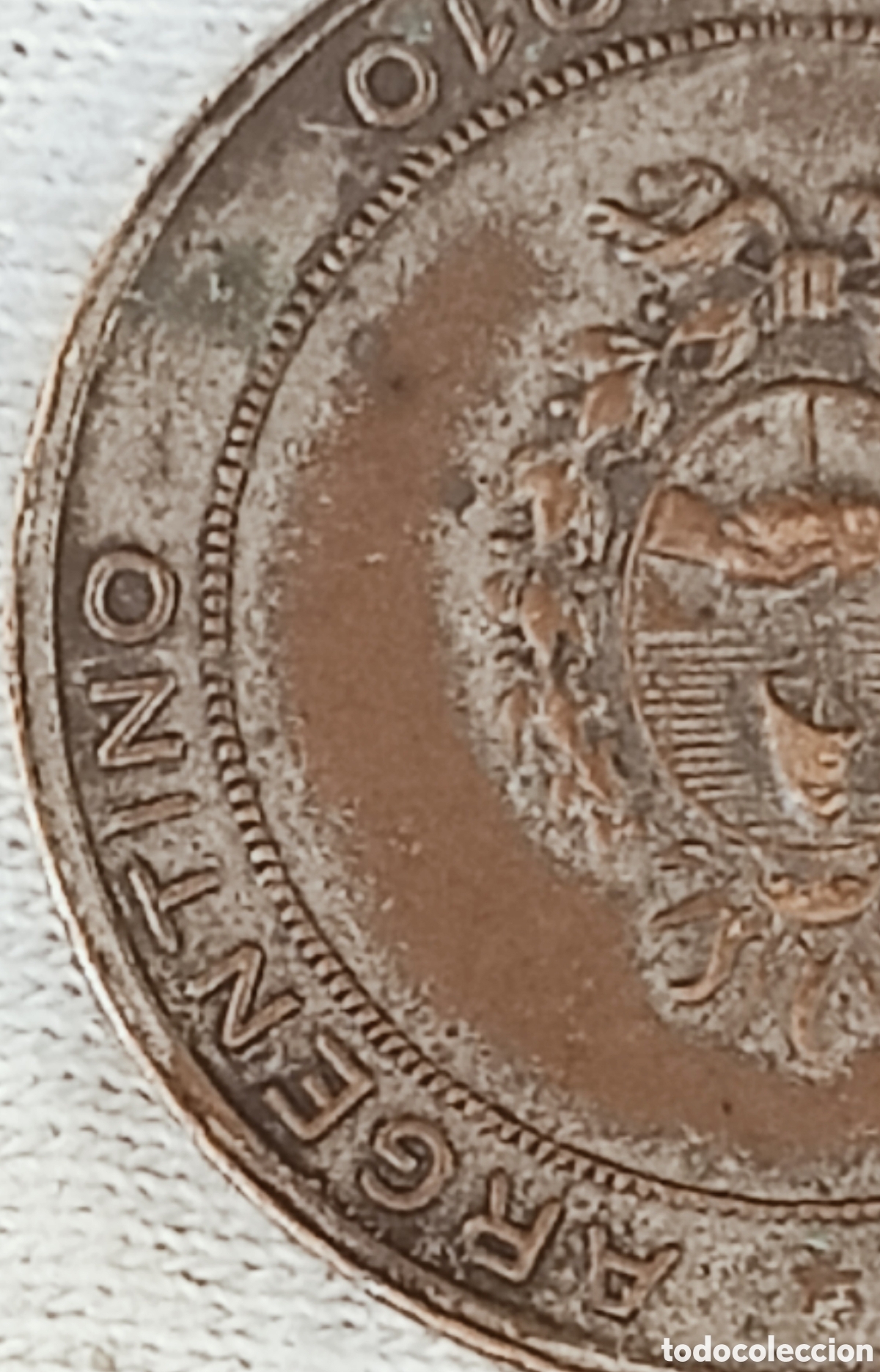 Monedas con errores: Moneda Medalla conme. (1810-1910) Var&iacute;ante - Foto 8
