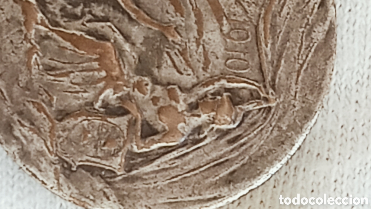 Monedas con errores: Moneda Medalla conme. (1810-1910) Var&iacute;ante - Foto 10