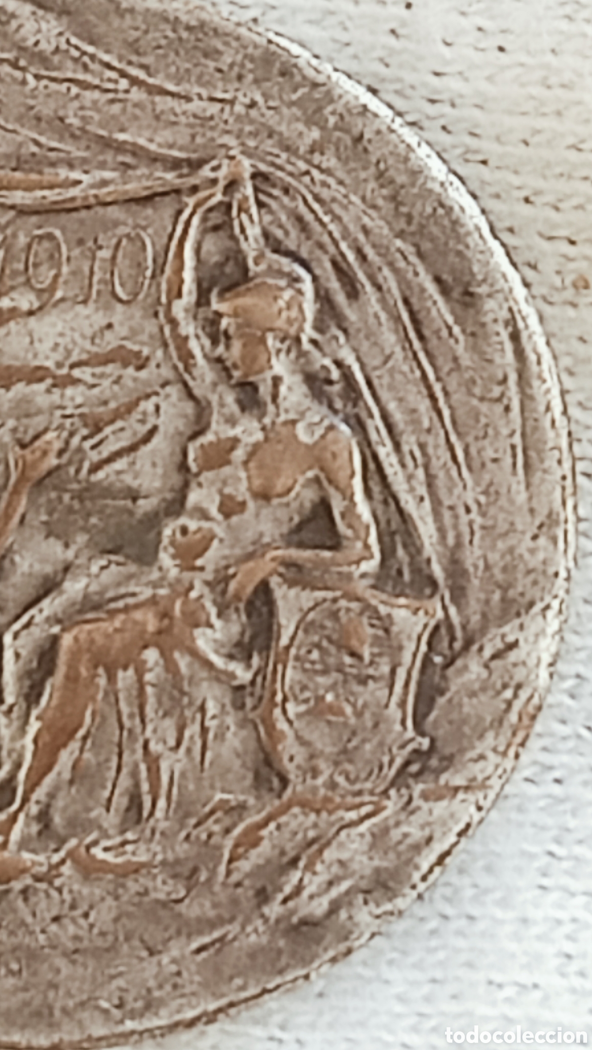 Monedas con errores: Moneda Medalla conme. (1810-1910) Var&iacute;ante - Foto 13