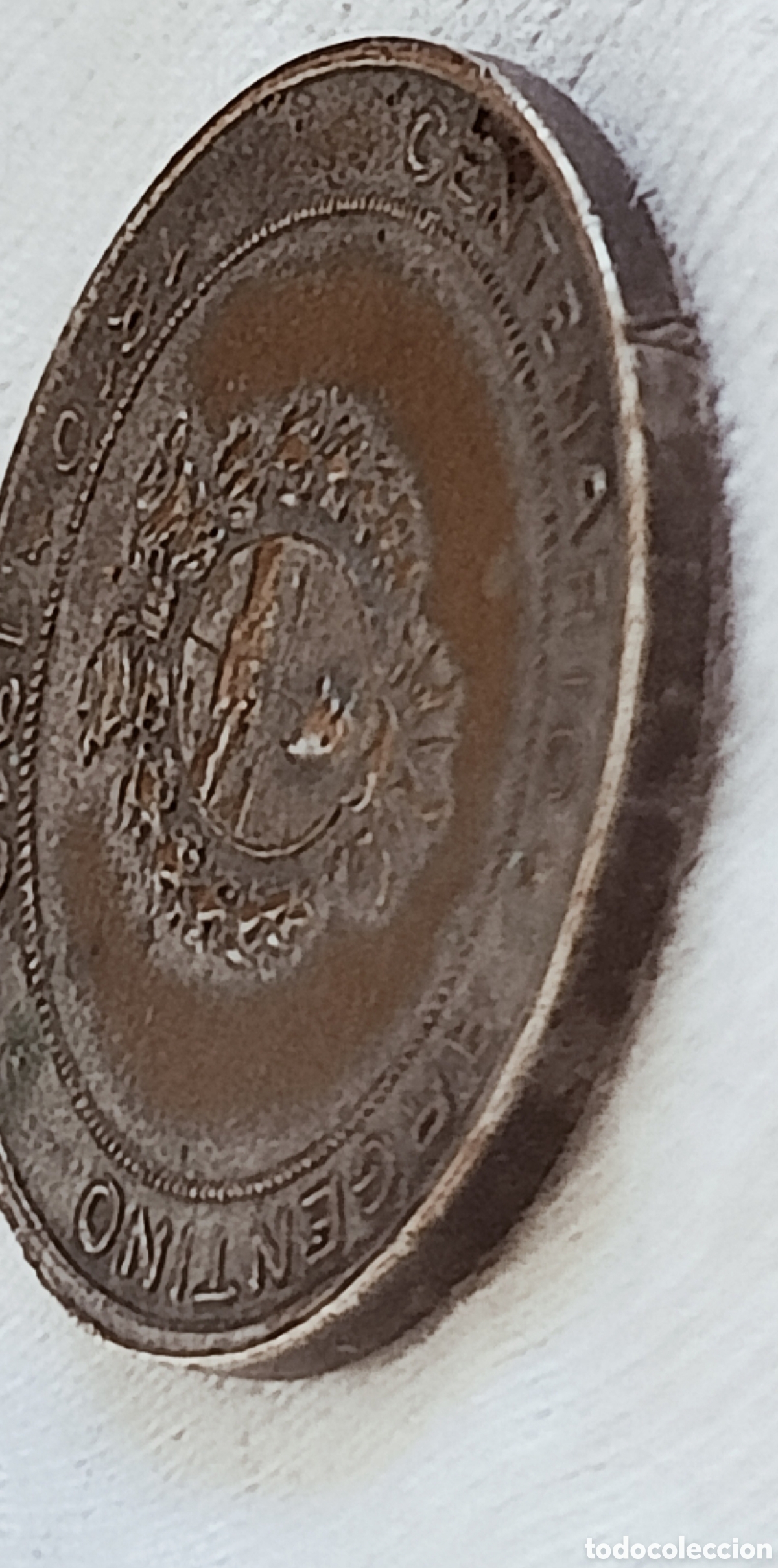 Monedas con errores: Moneda Medalla conme. (1810-1910) Var&iacute;ante - Foto 30
