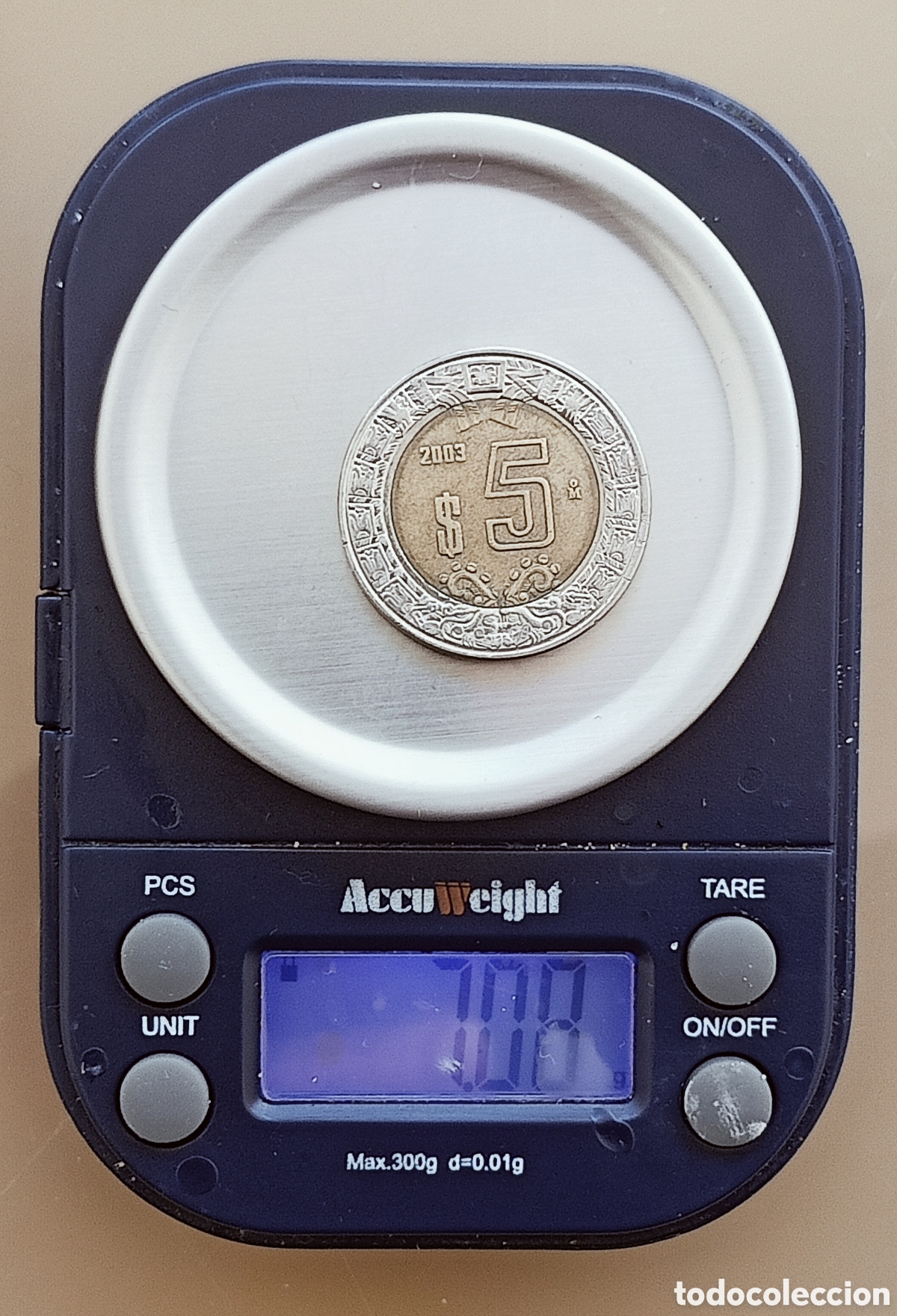 Monedas con errores: Moneda (5 Pesos 2003) Ensayo T&eacute;cnico. - Foto 5