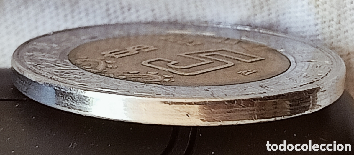 Monedas con errores: Moneda (5 Pesos 2003) Ensayo T&eacute;cnico. - Foto 30