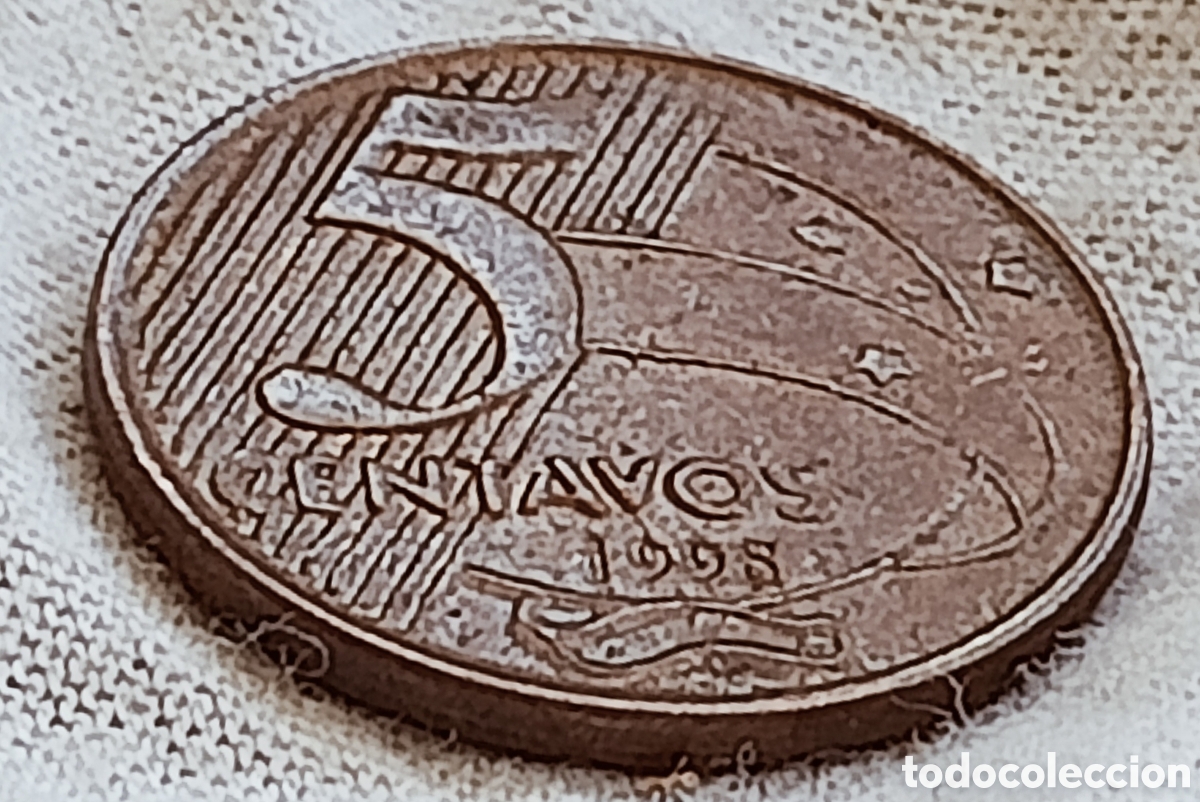 Monedas con errores: Moneda de Brasil -1998-Variantes - Foto 17