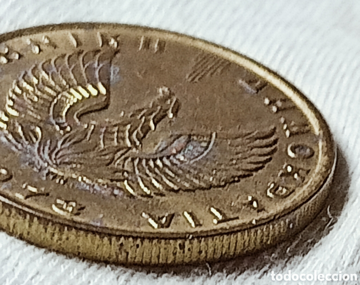 Monedas con errores: Moneda 2 Dracmas (Variante)1973 - Foto 4
