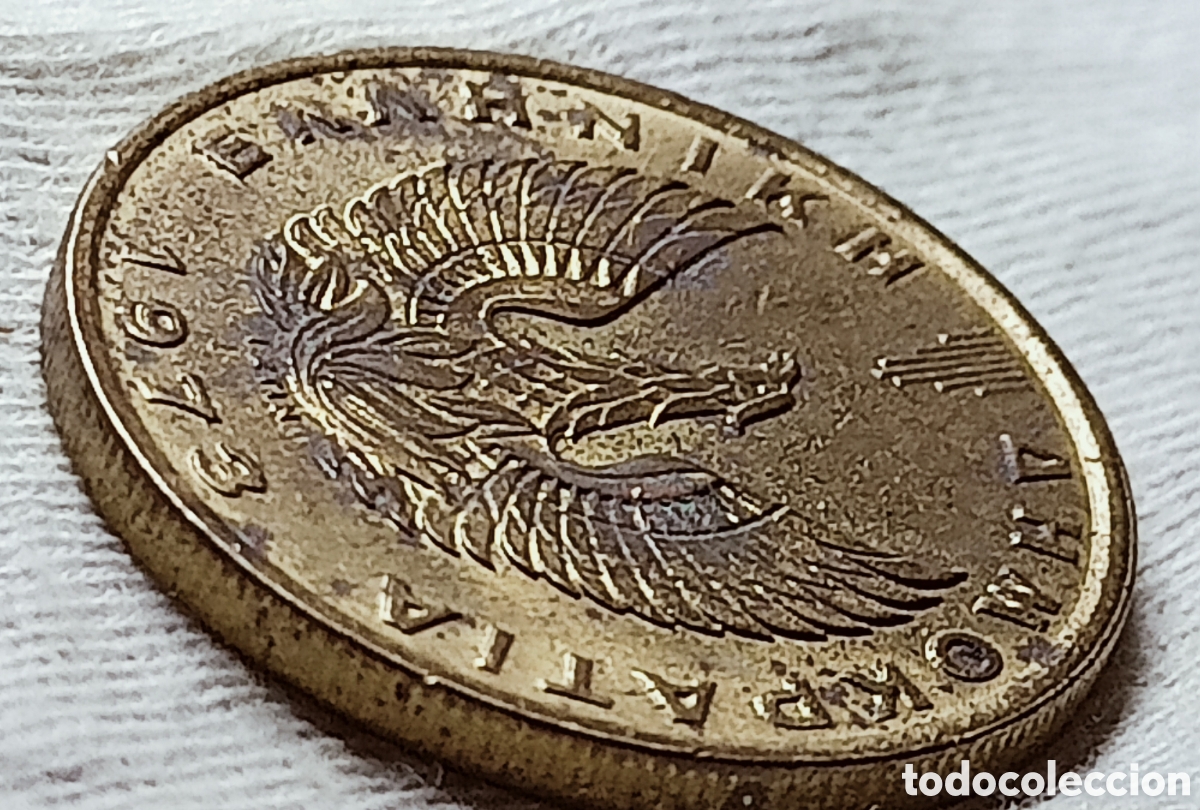 Monedas con errores: Moneda 2 Dracmas (Variante)1973 - Foto 7
