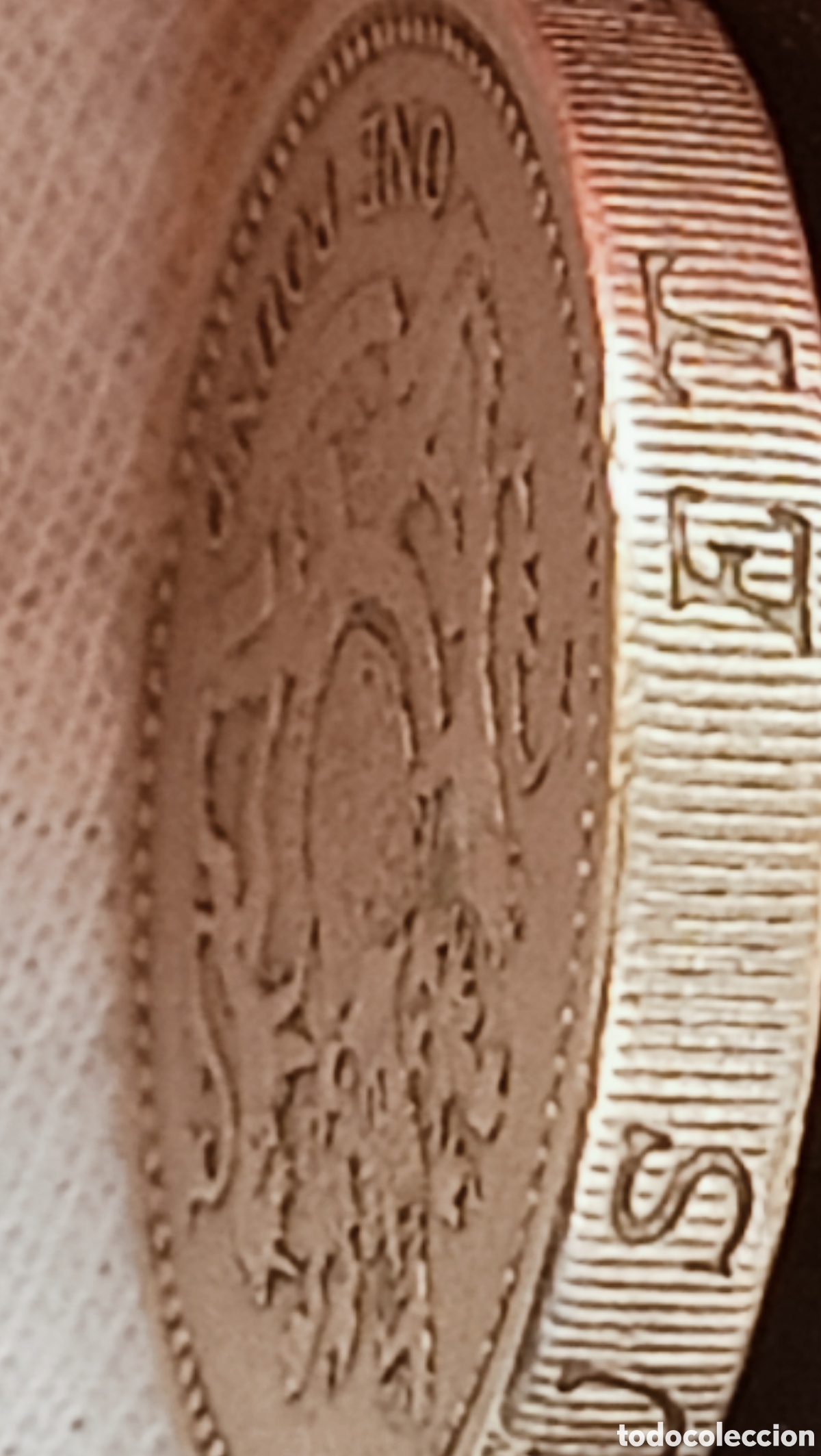Monedas con errores: Moneda Rei.Unido(1983) error m&uacute;ltiple - Foto 14