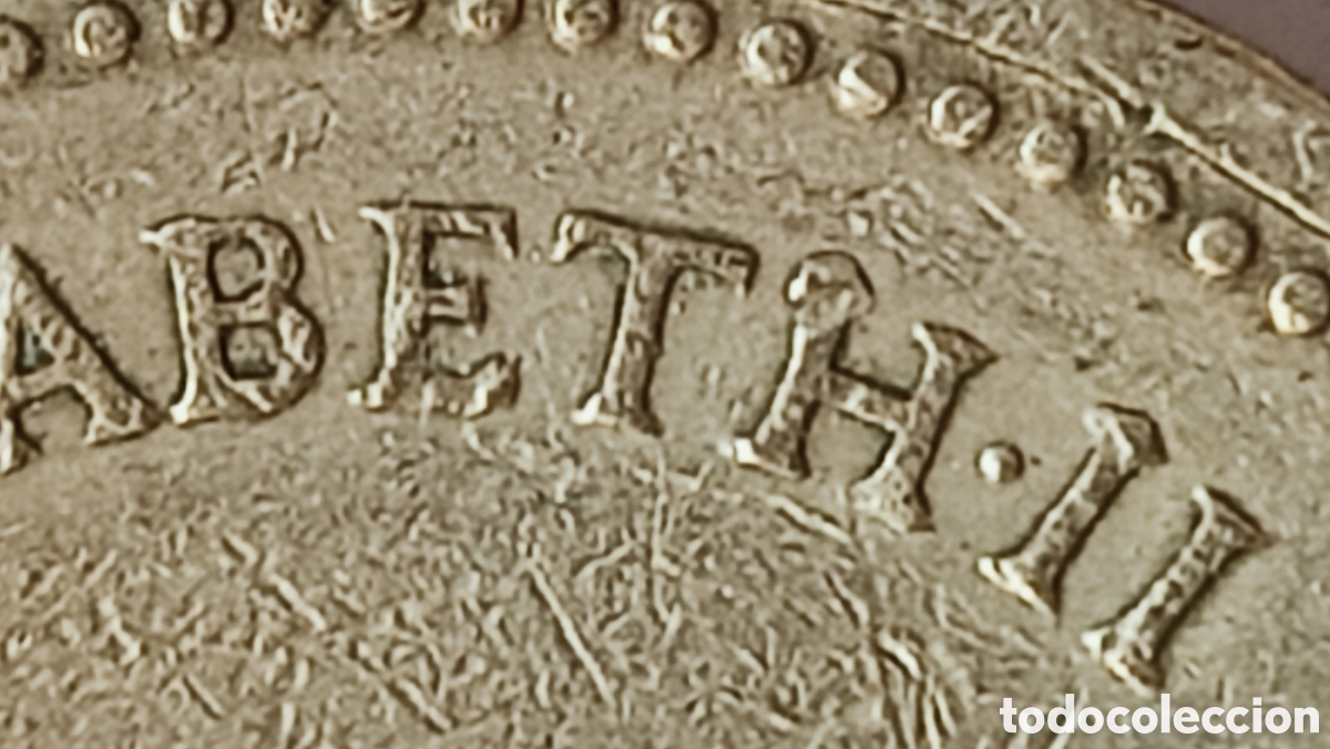 Monedas con errores: Moneda Rei.Unido(1983) error m&uacute;ltiple - Foto 28