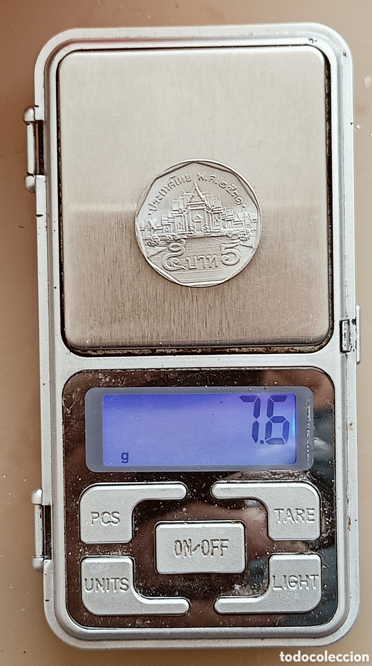 Monedas con errores: Moneda 5 Baht 1988-variante - Foto 5