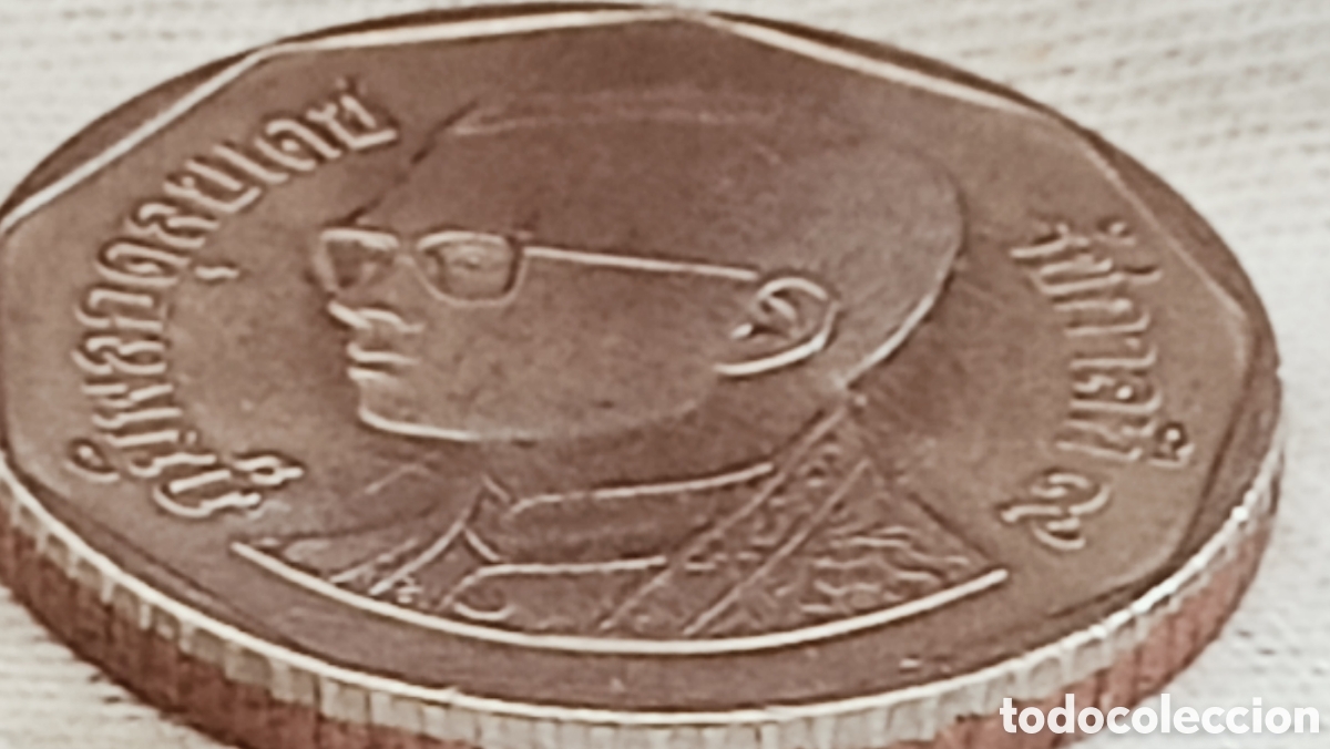 Monedas con errores: Moneda 5 Baht 1988-variante - Foto 28