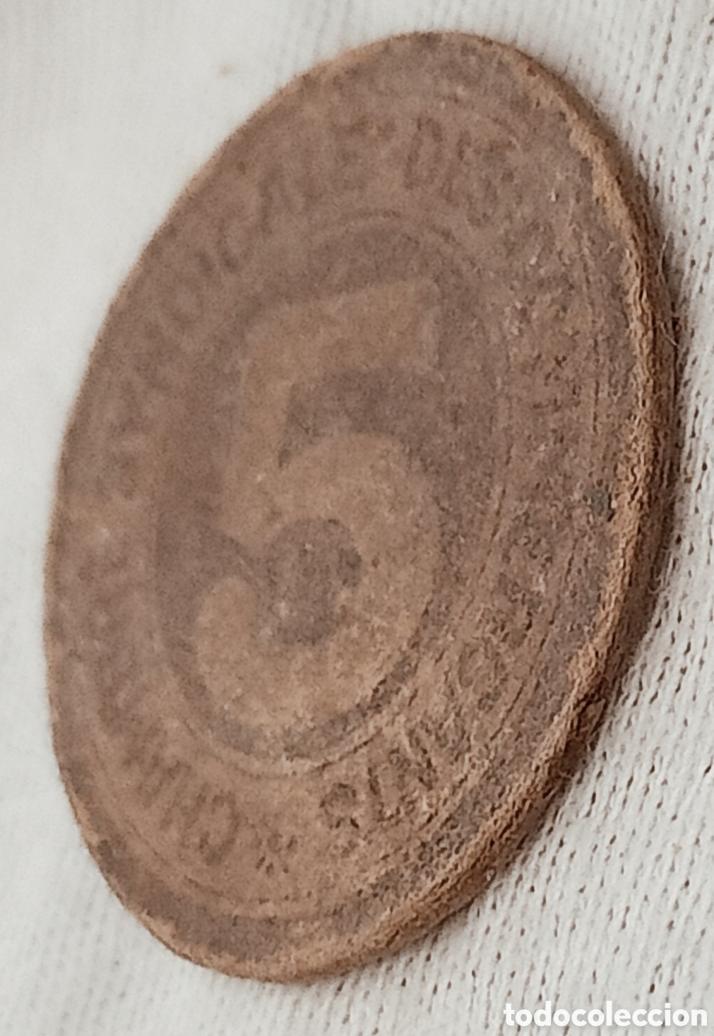 Monedas con errores: Moneda 5 c&eacute;nt Perpi&ntilde;an-1920&rdquo;variante&rdquo; - Foto 23