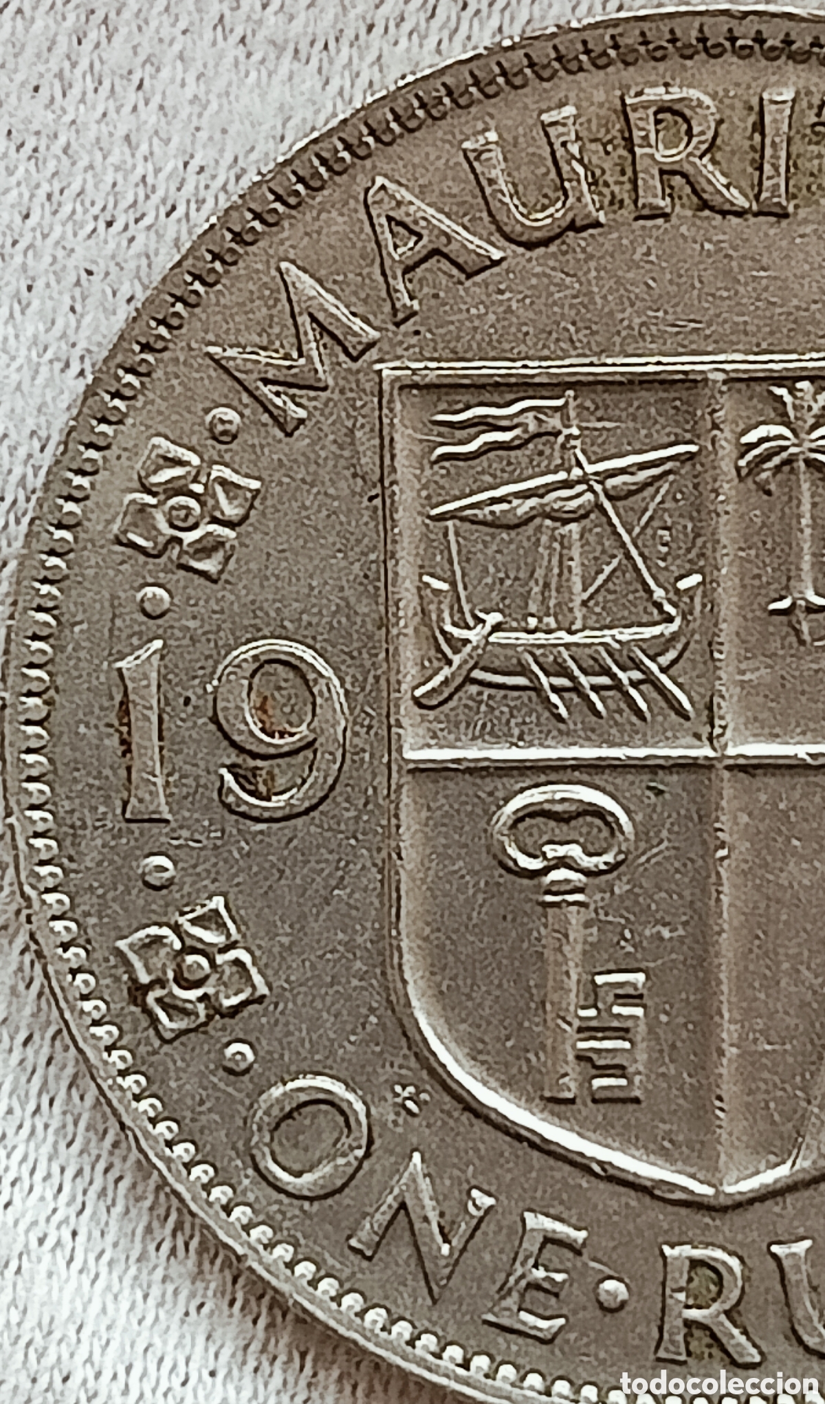 Monedas con errores: Moneda 1 Rupia 1975 Isabel ll/Rara (kM#35.1) - Foto 20