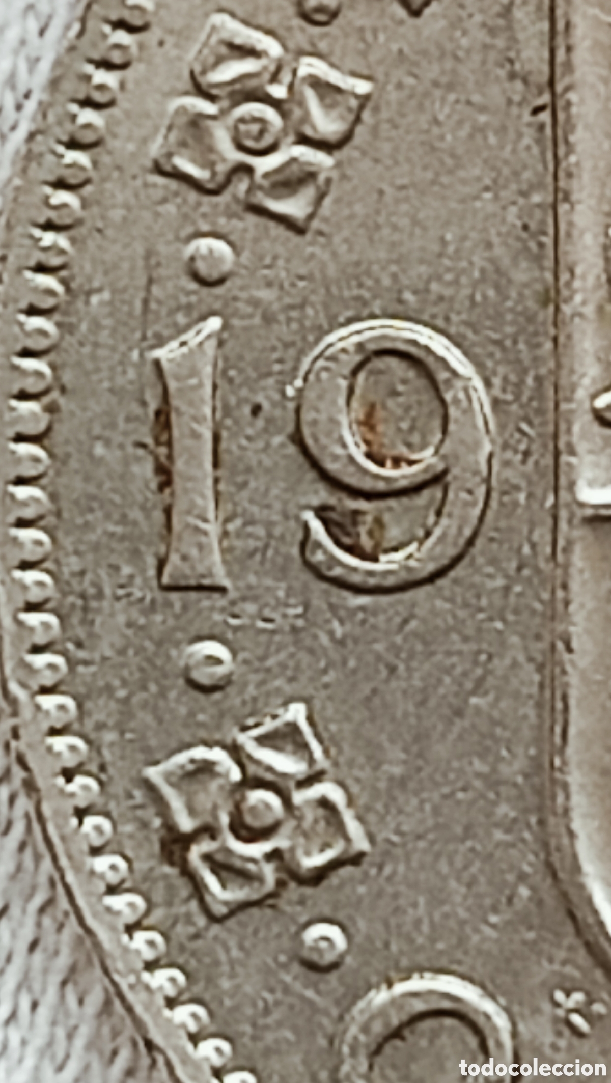 Monedas con errores: Moneda 1 Rupia 1975 Isabel ll/Rara (kM#35.1) - Foto 27