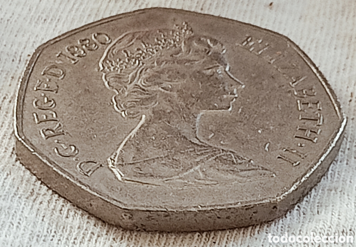 Monedas con errores: Moneda Isabel ll -1980(variante) - Foto 29