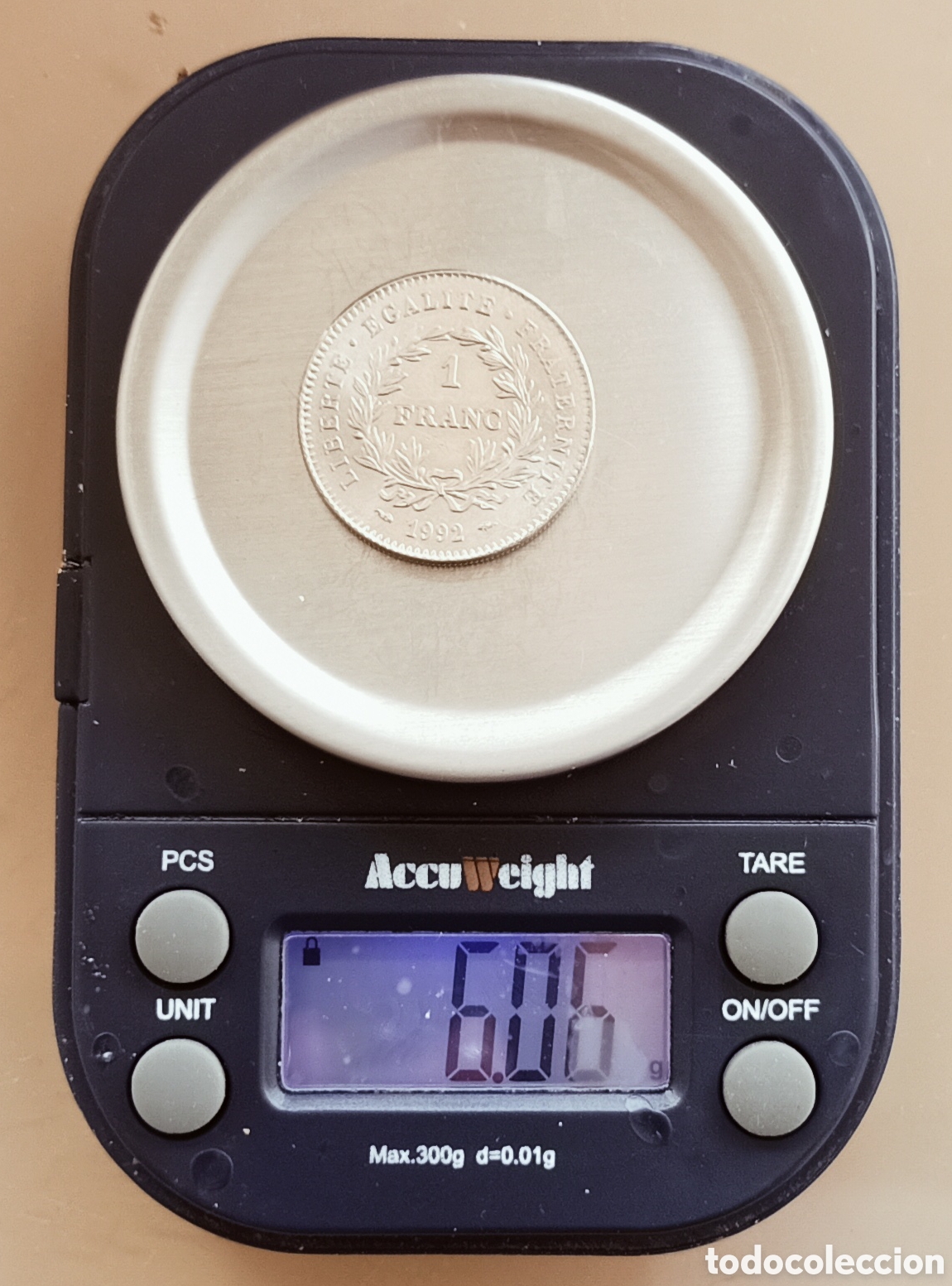 Monedas con errores: Moneda&rdquo;1Franco 1992-Variante - Foto 3