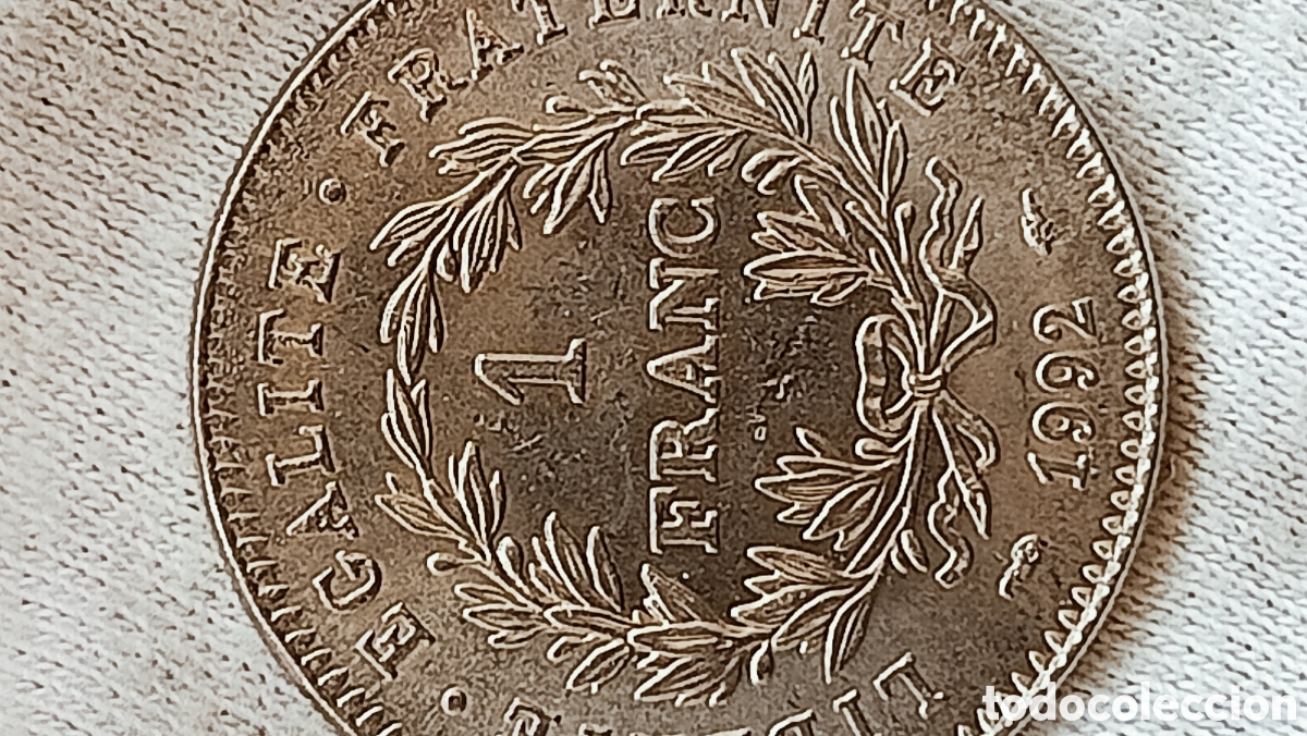 Monedas con errores: Moneda&rdquo;1Franco 1992-Variante - Foto 5
