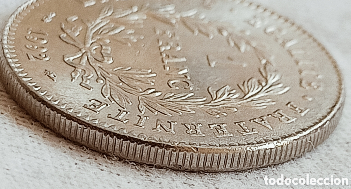 Monedas con errores: Moneda&rdquo;1Franco 1992-Variante - Foto 8