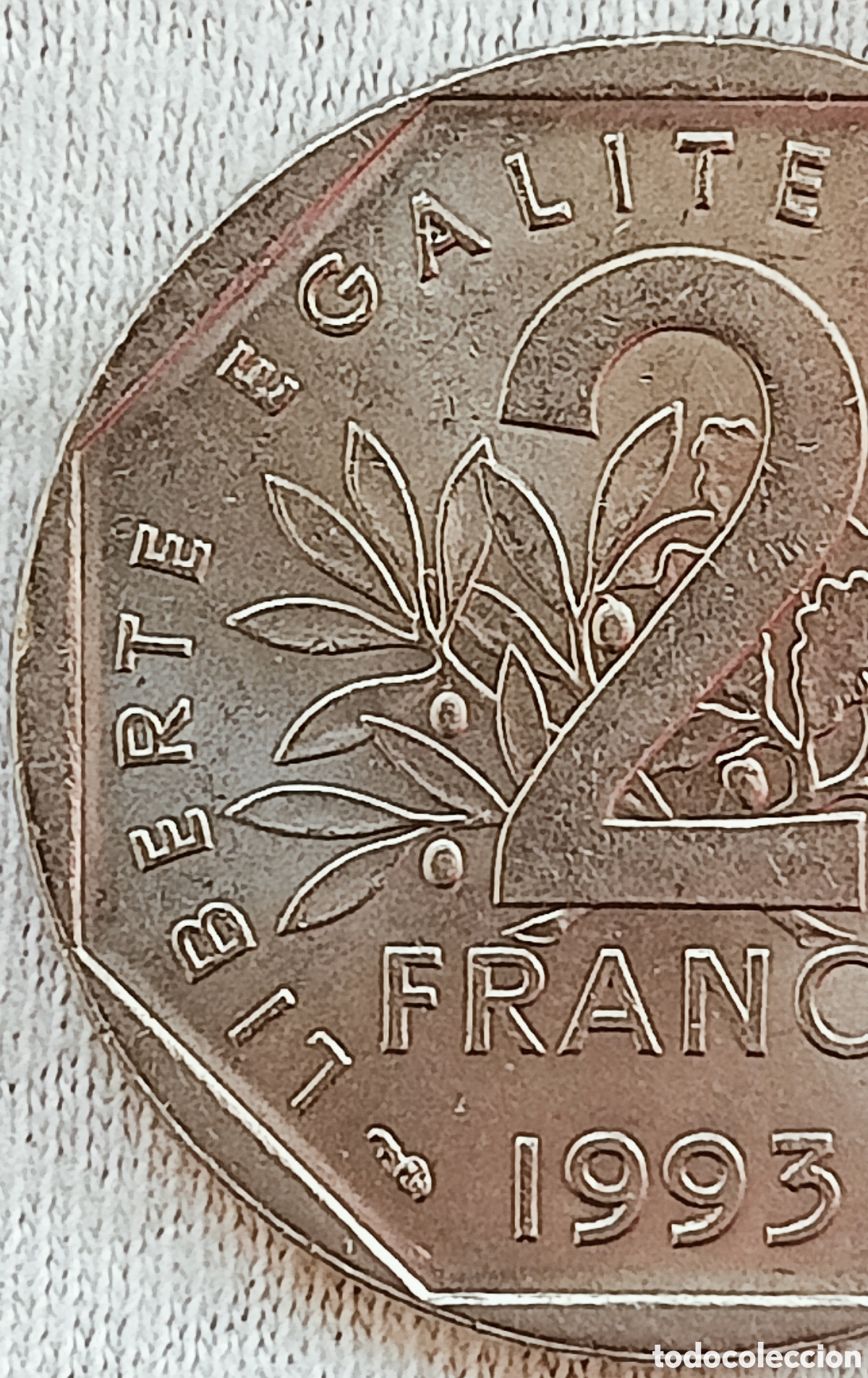 Monedas con errores: Moneda Francia (Jean Moulin) Variante - Foto 8
