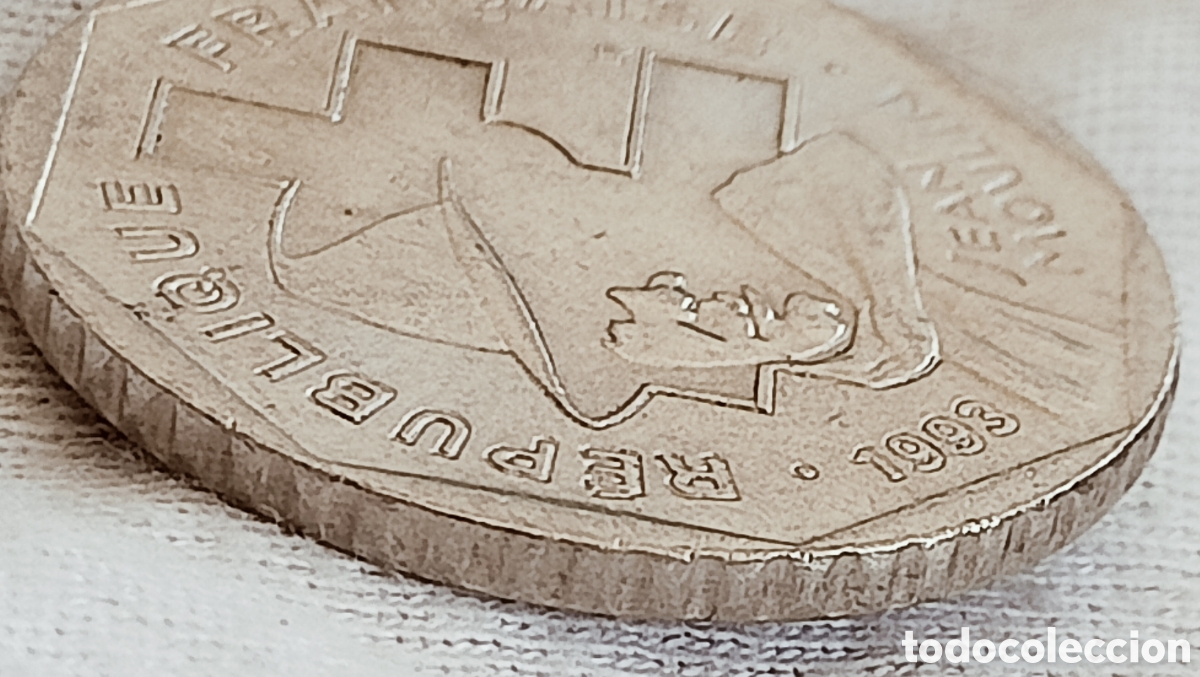 Monedas con errores: Moneda Francia (Jean Moulin) Variante - Foto 11