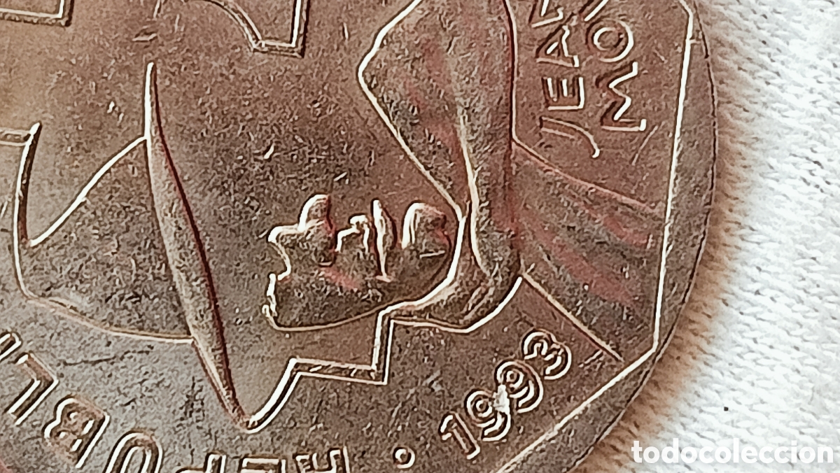 Monedas con errores: Moneda Francia (Jean Moulin) Variante - Foto 16