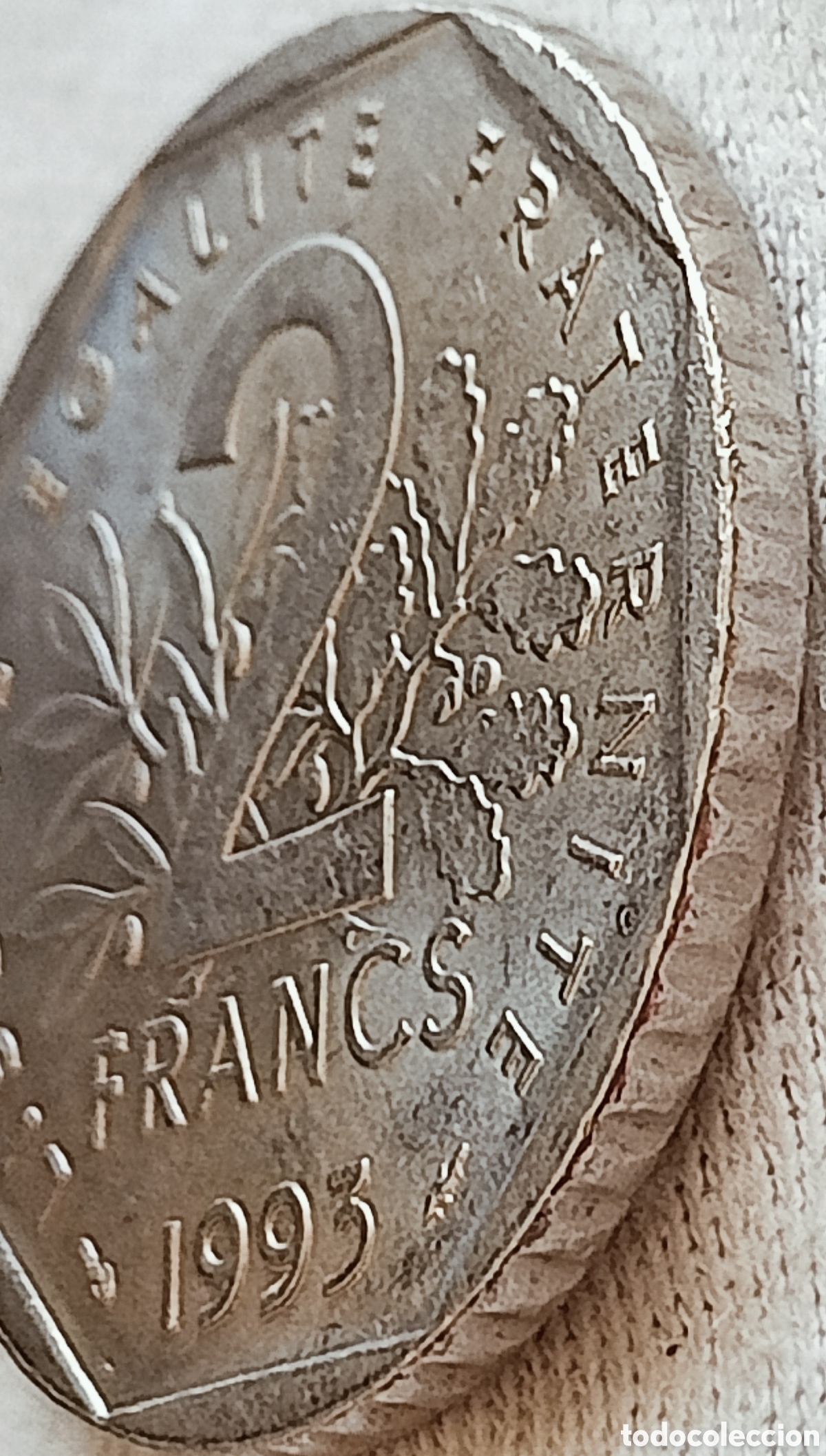 Monedas con errores: Moneda Francia (Jean Moulin) Variante - Foto 20