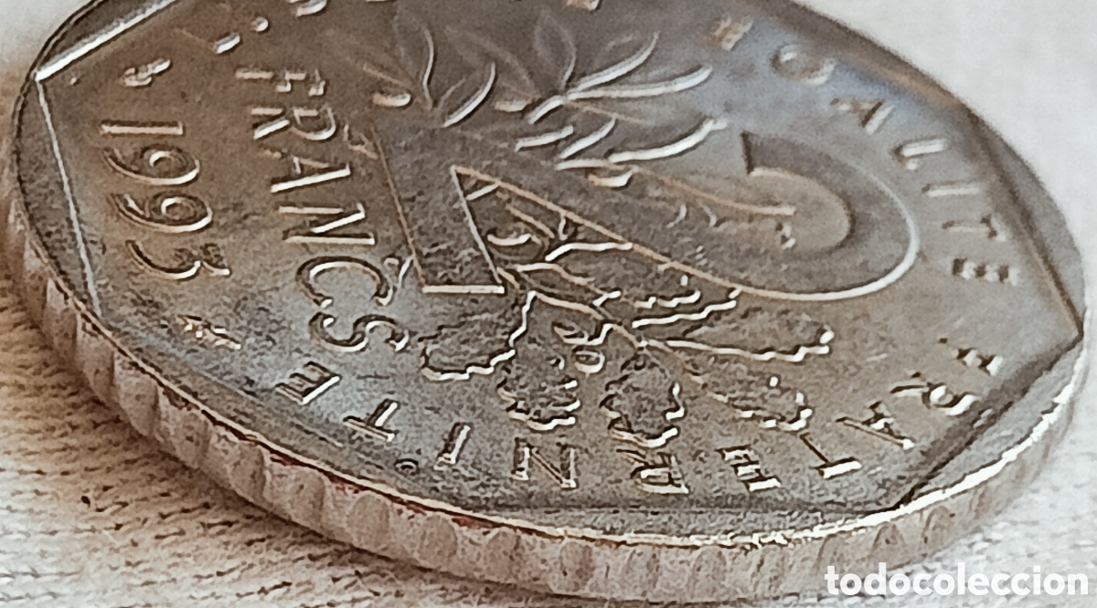 Monedas con errores: Moneda Francia (Jean Moulin) Variante - Foto 21