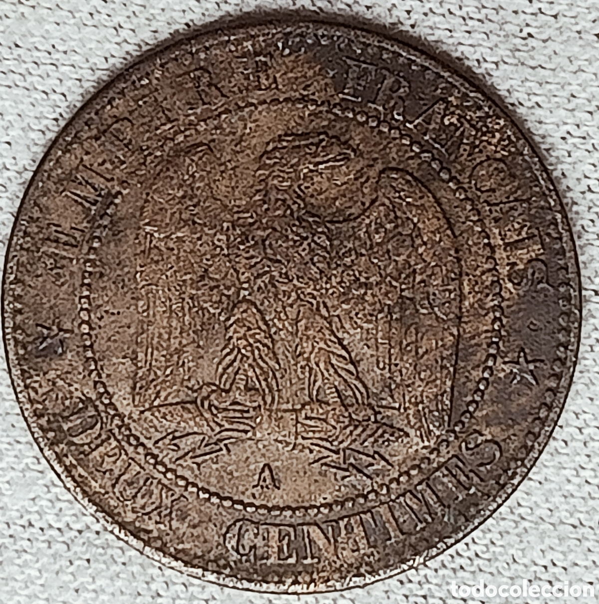 Monedas con errores: Moneda Francia(Segundo Imperio) Variante - Foto 2