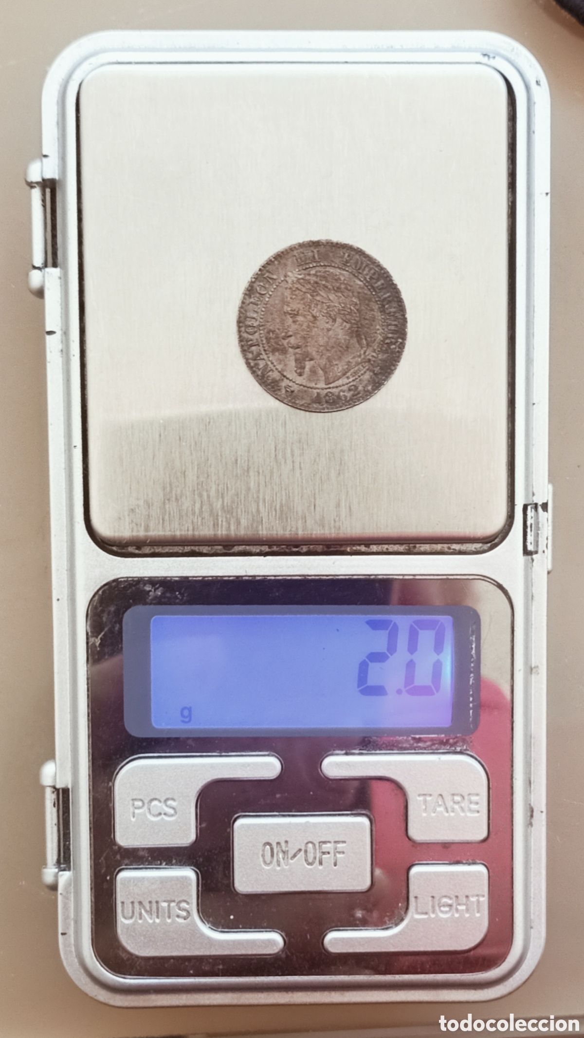 Monedas con errores: Moneda Francia(Segundo Imperio) Variante - Foto 3