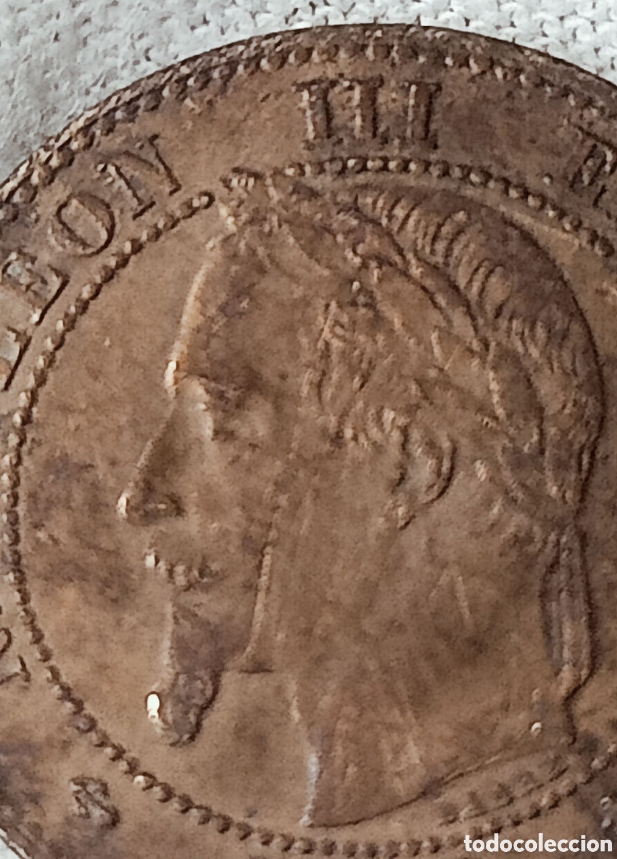 Monedas con errores: Moneda Francia(Segundo Imperio) Variante - Foto 4