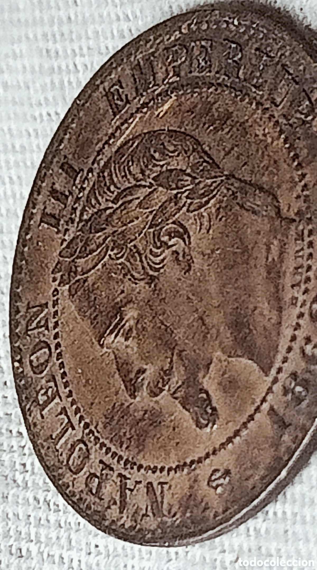 Monedas con errores: Moneda Francia(Segundo Imperio) Variante - Foto 19