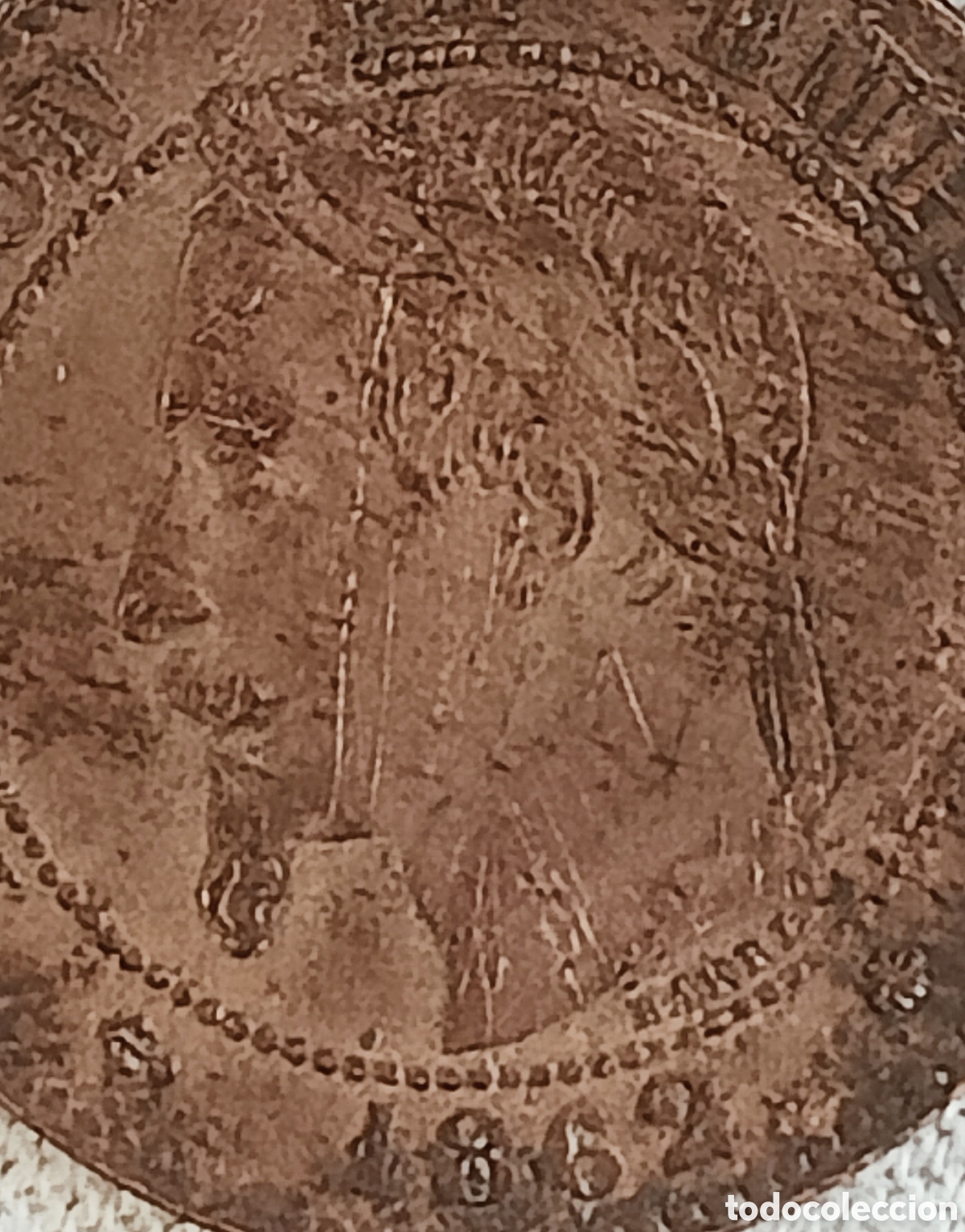 Monedas con errores: Moneda Francia(Segundo Imperio) Variante - Foto 27