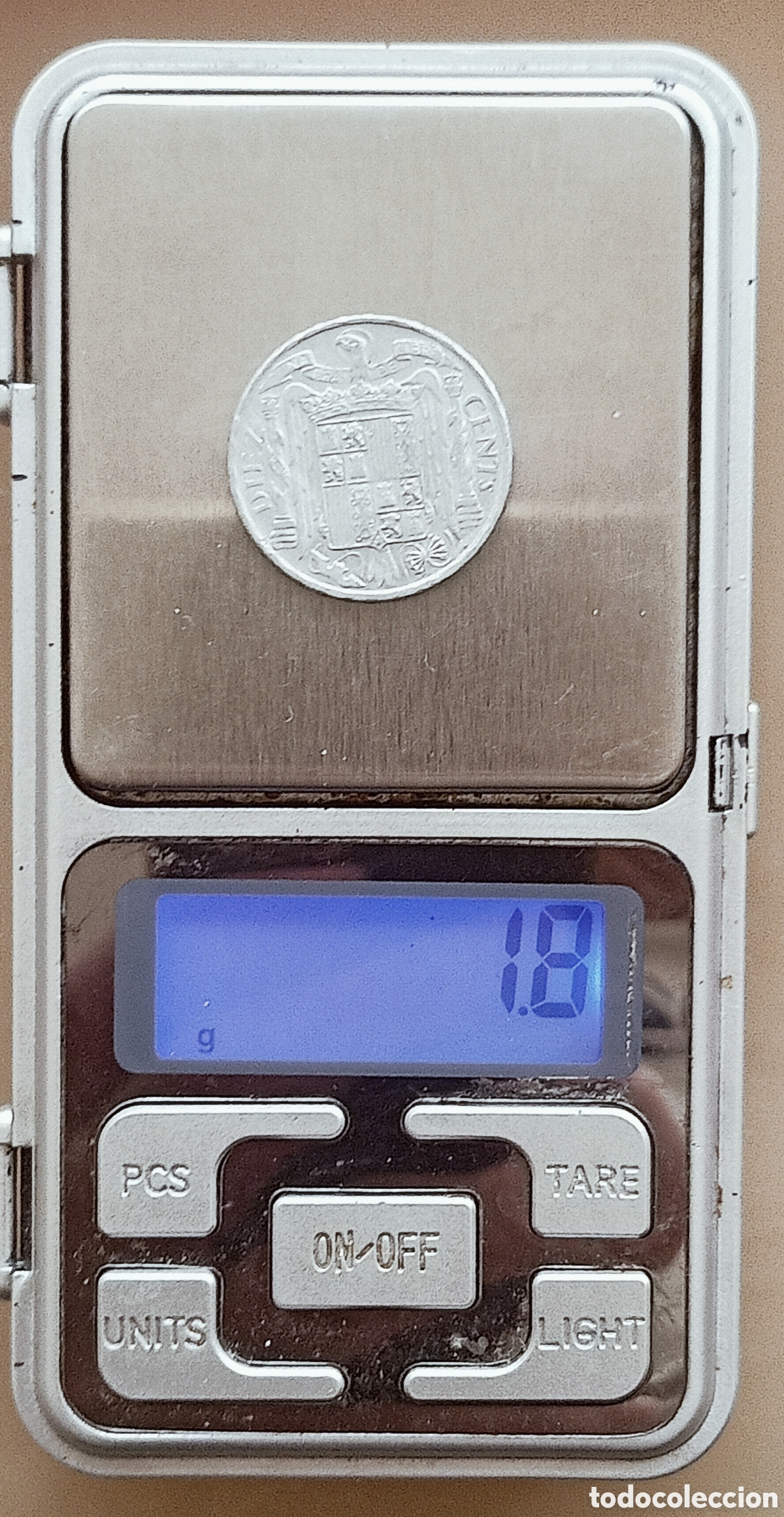Monedas con errores: Moneda Espa&ntilde;a 10cent(1953) variantes - Foto 4