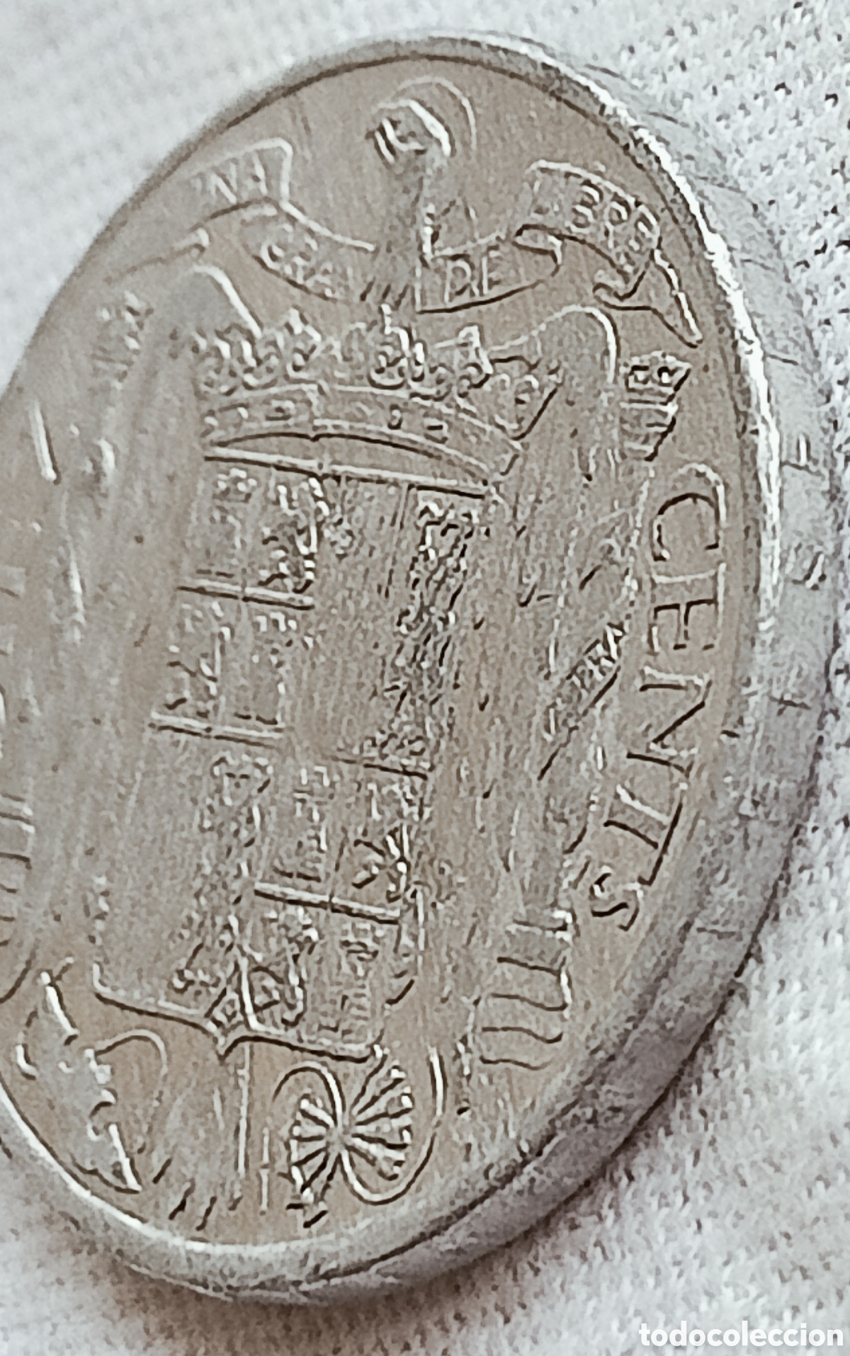 Monedas con errores: Moneda Espa&ntilde;a 10cent(1953) variantes - Foto 20