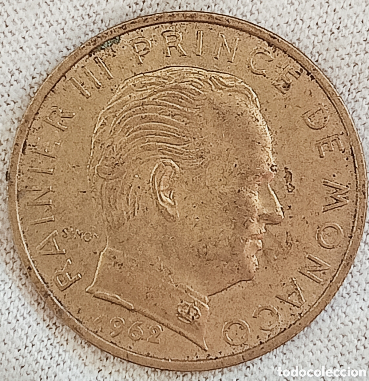 Monedas con errores: Moneda M&oacute;naco-RainieroIII-Variante - Foto 1