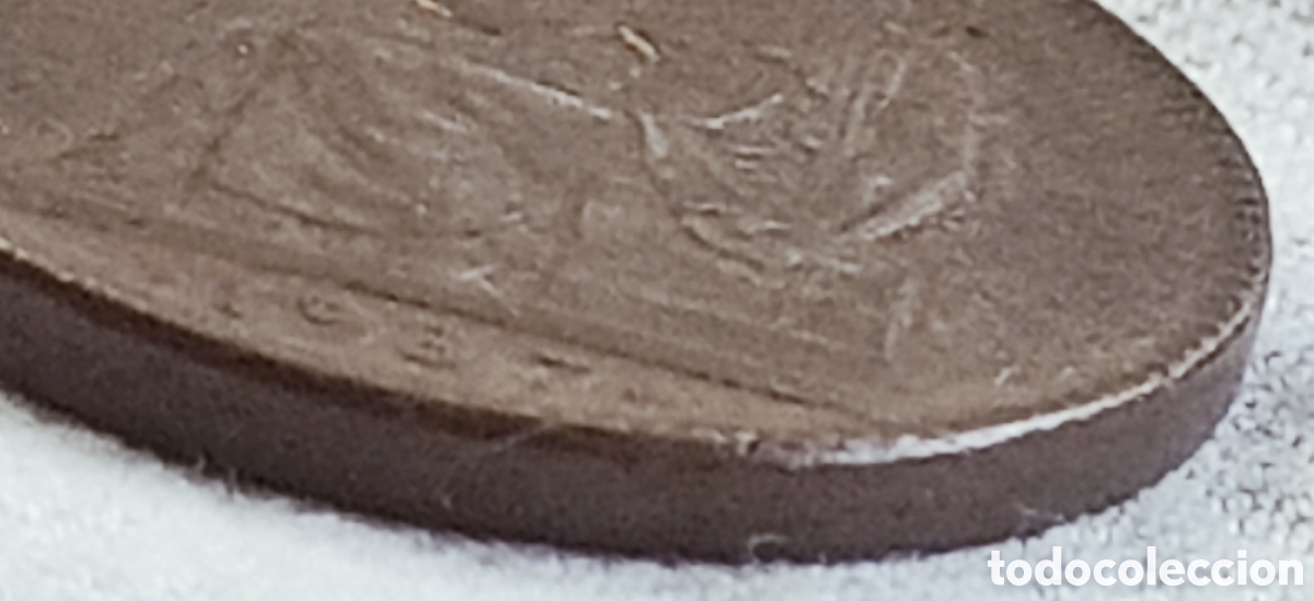 Monedas con errores: Moneda Espa&ntilde;a(1937) error de acu&ntilde;aci&oacute;n. - Foto 7