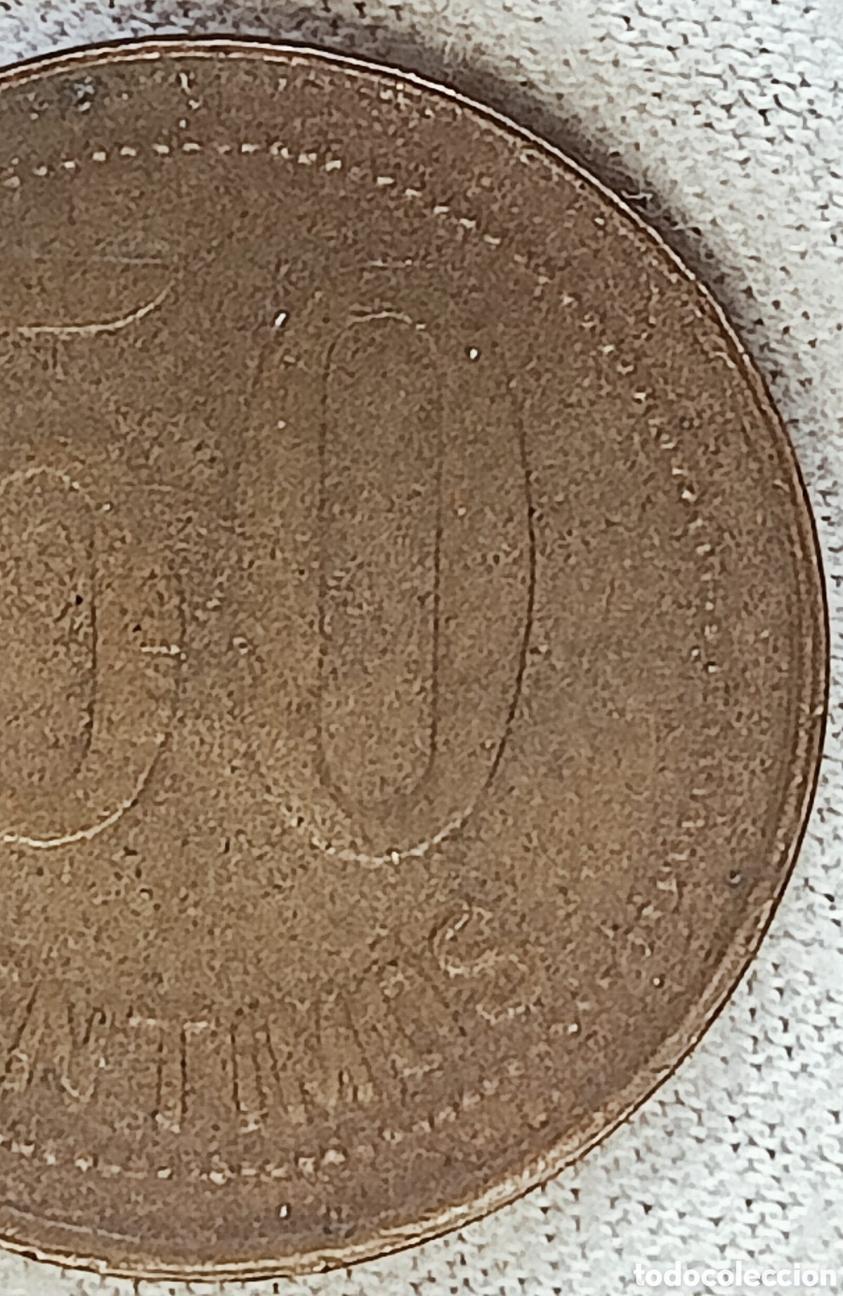 Monedas con errores: Moneda Espa&ntilde;a(1937) error de acu&ntilde;aci&oacute;n. - Foto 18