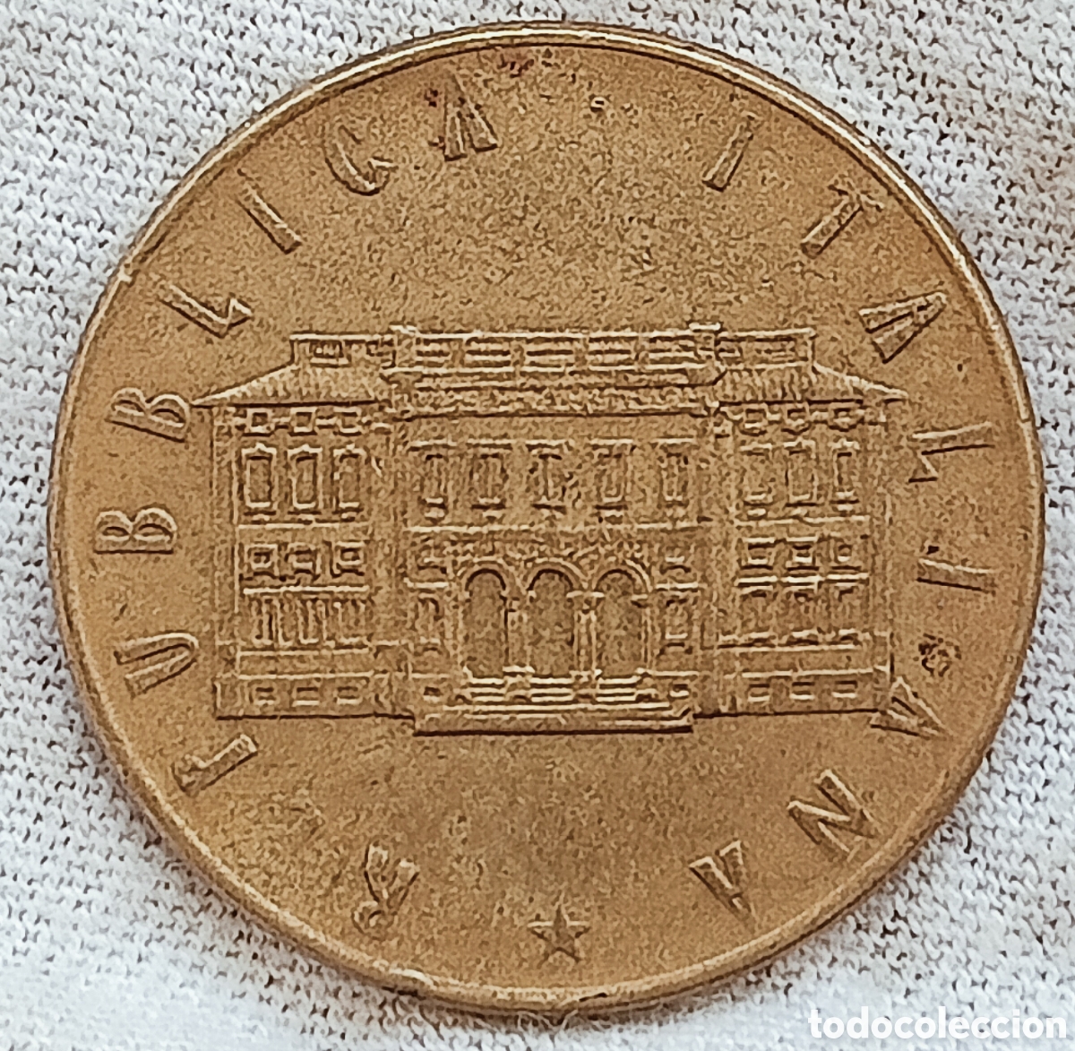 Monedas con errores: Moneda 200 Lire(1981) Variante - Foto 2