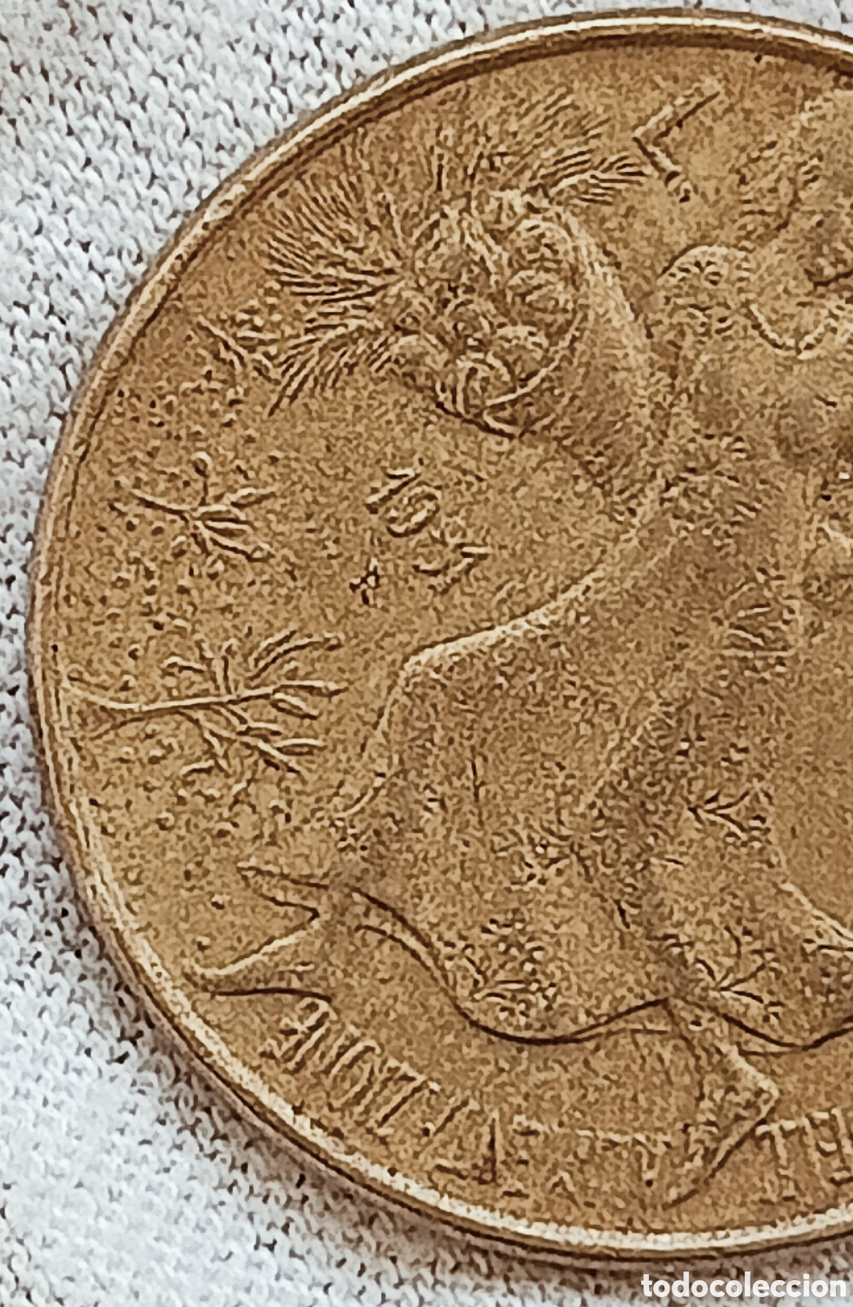 Monedas con errores: Moneda 200 Lire(1981) Variante - Foto 6