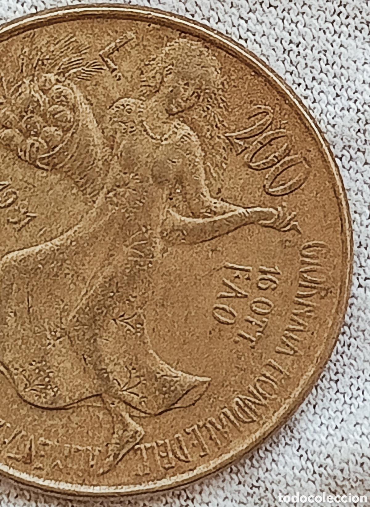 Monedas con errores: Moneda 200 Lire(1981) Variante - Foto 7