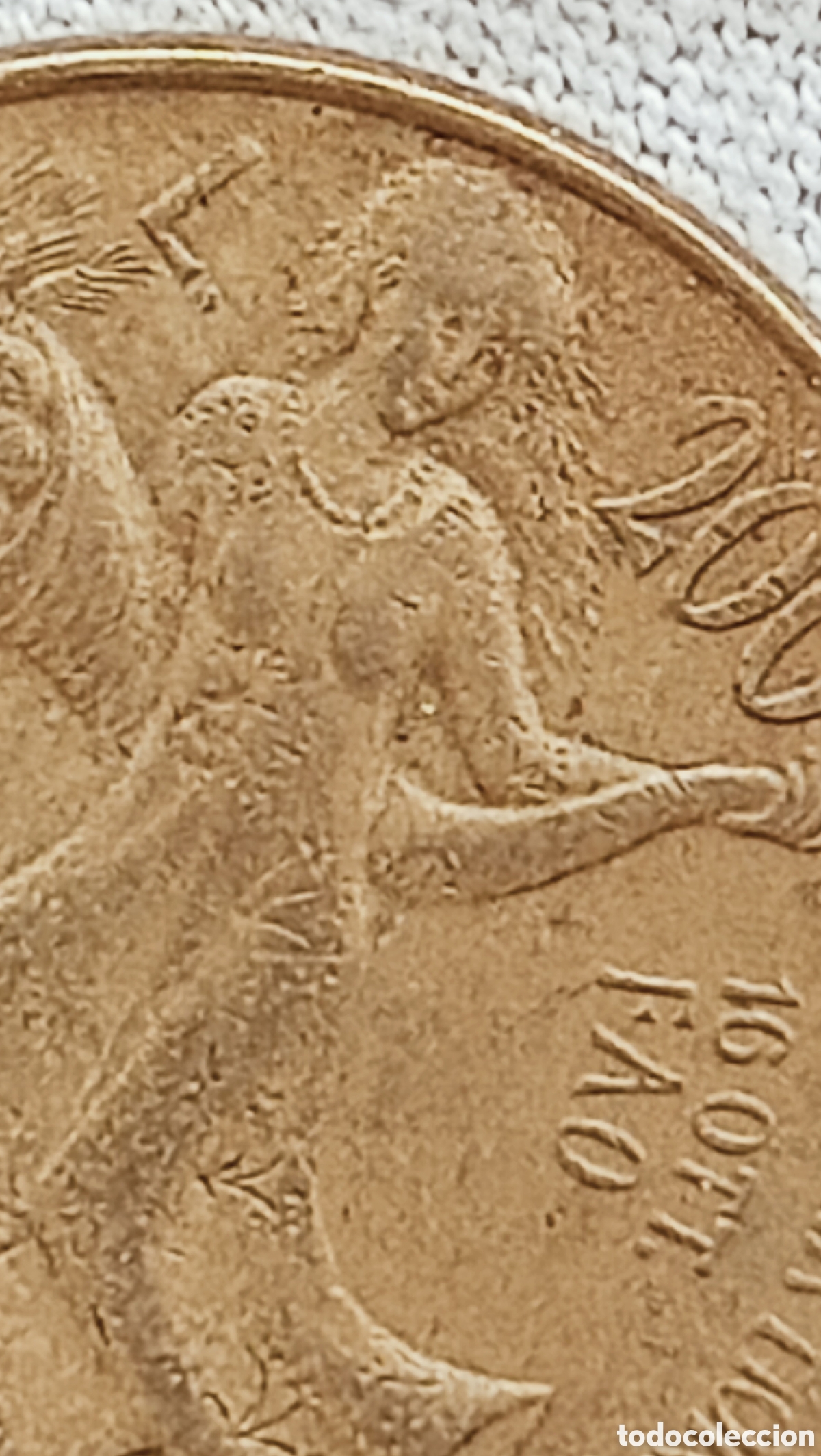 Monedas con errores: Moneda 200 Lire(1981) Variante - Foto 13