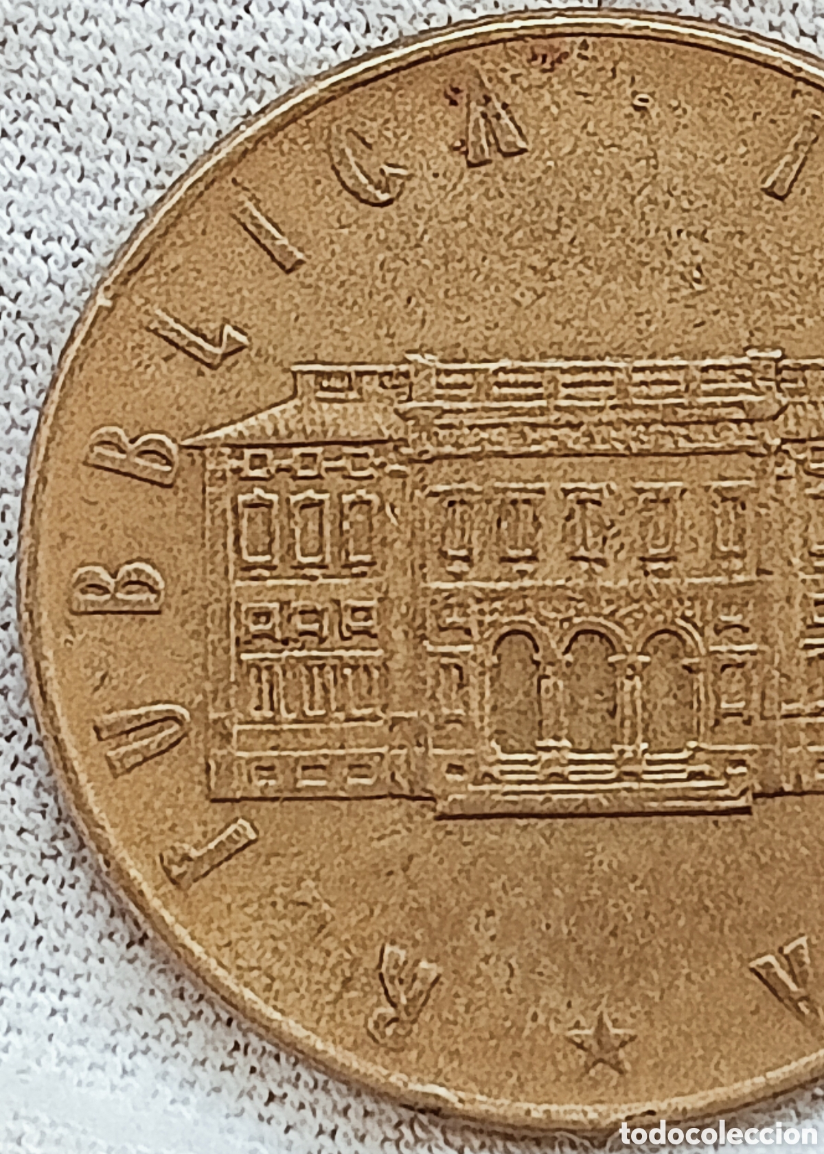 Monedas con errores: Moneda 200 Lire(1981) Variante - Foto 19