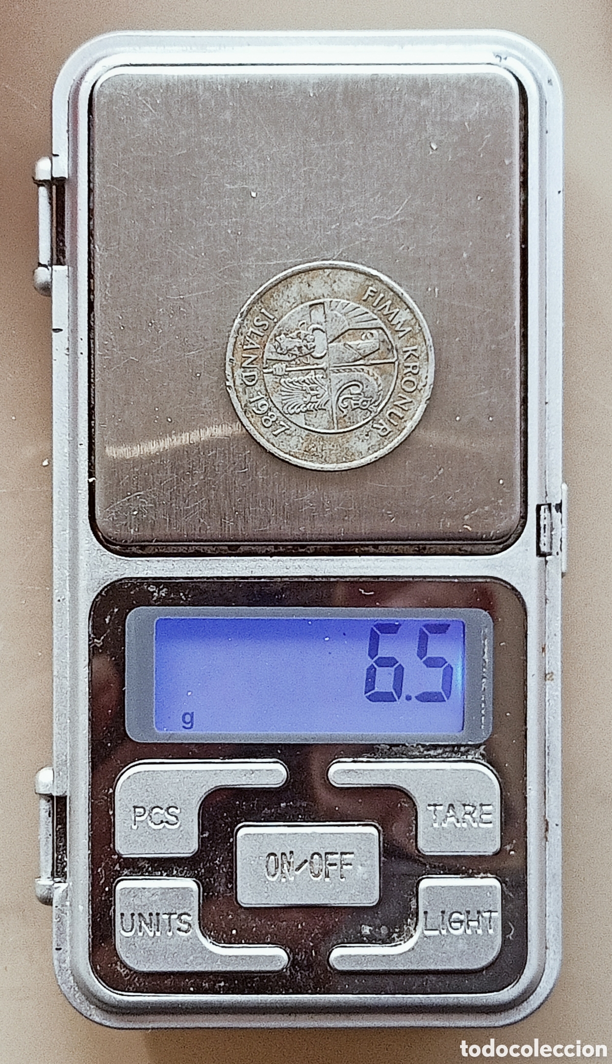 Monedas con errores: Moneda Islandia 1987-errores - Foto 4