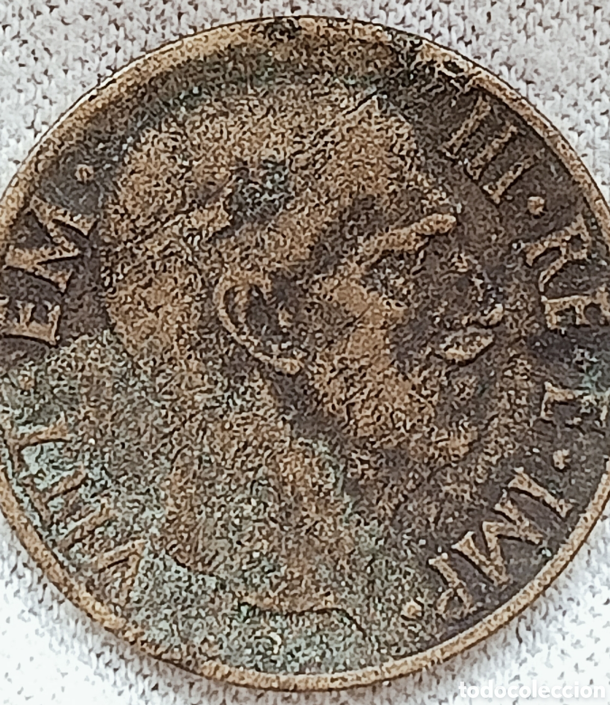Monedas con errores: Moneda Italia 1939-XVII-Variante/Errores - Foto 6