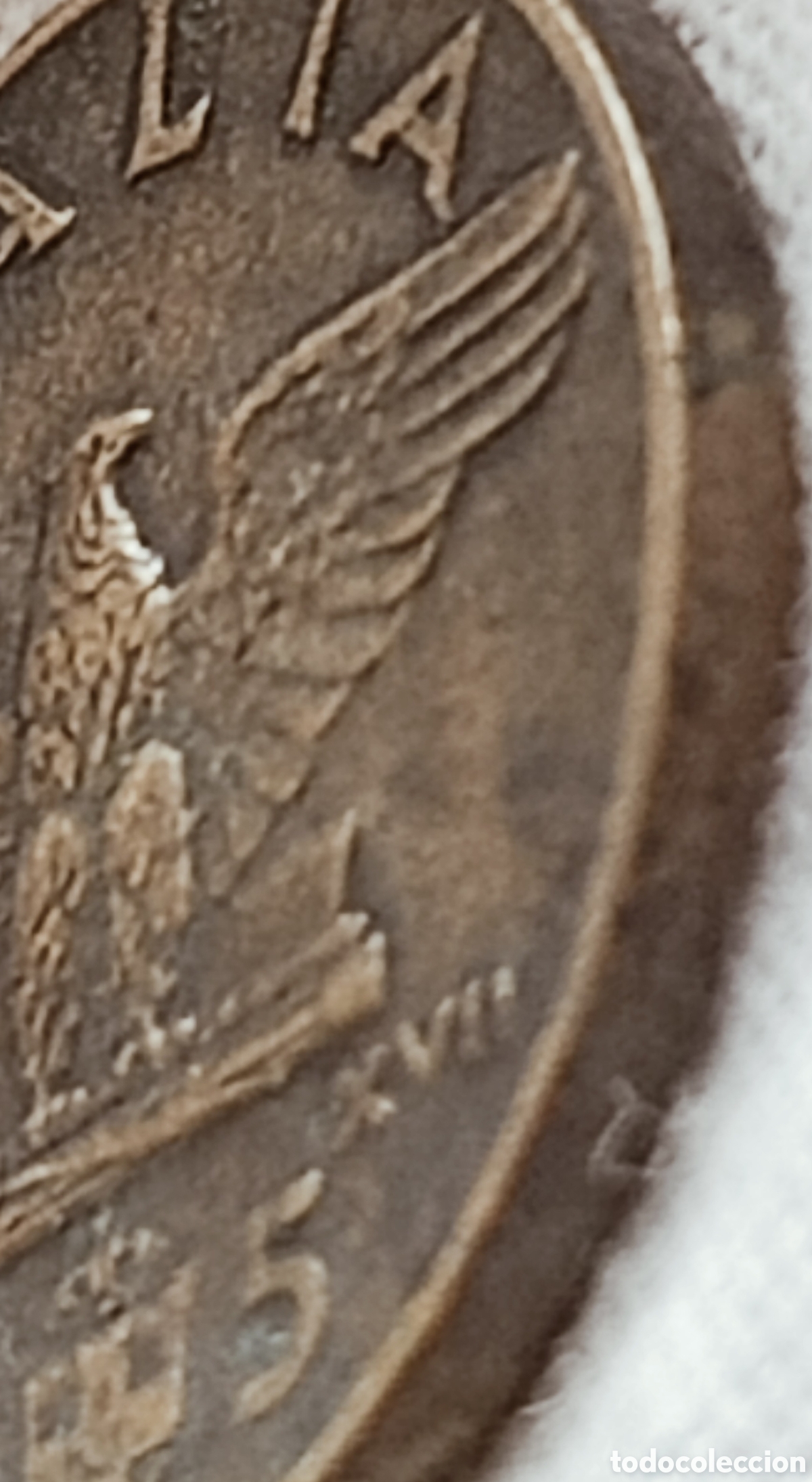 Monedas con errores: Moneda Italia 1939-XVII-Variante/Errores - Foto 19